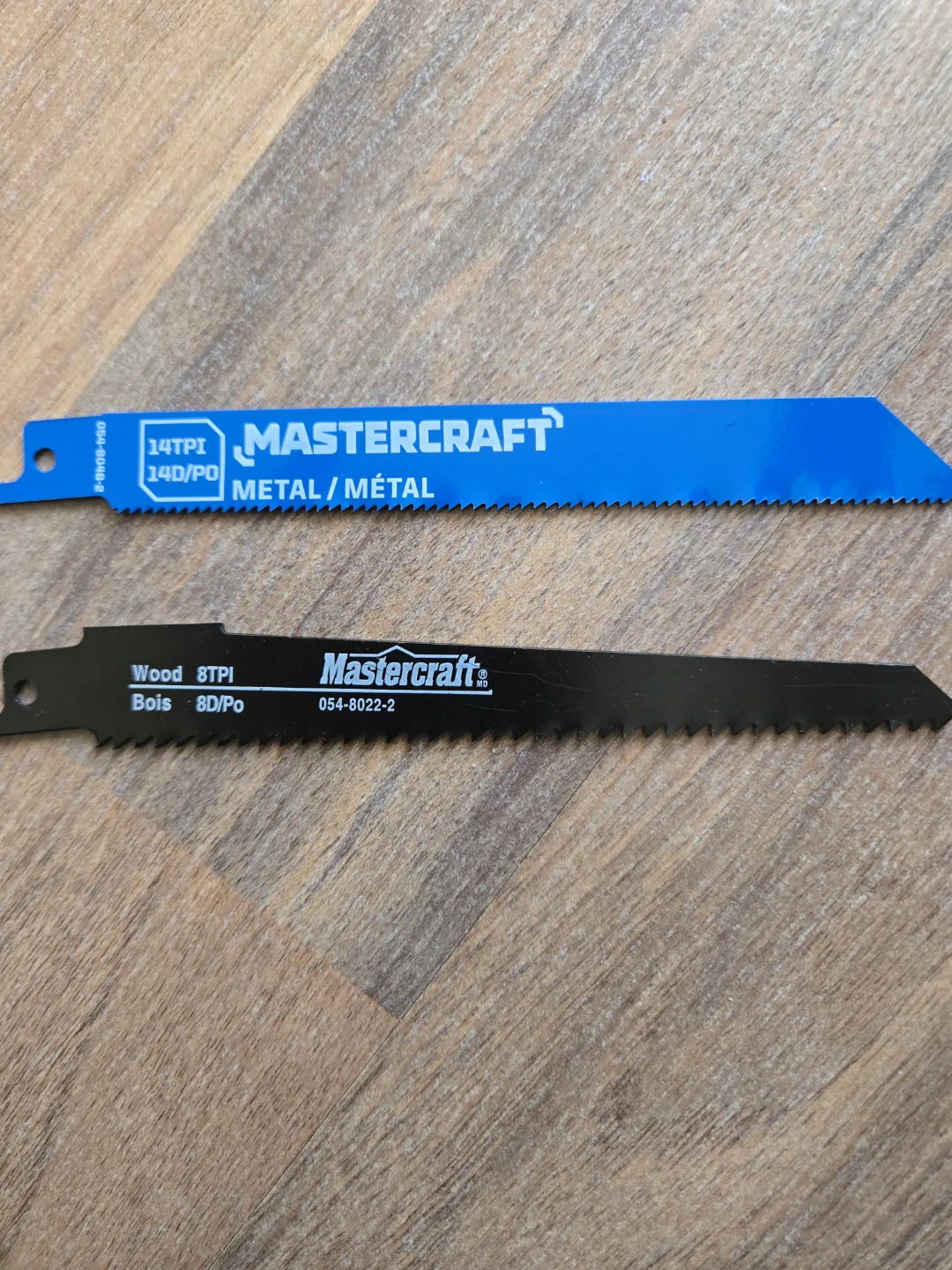 Mastercraft Reciprocating Saw Blades - Wood & Metal