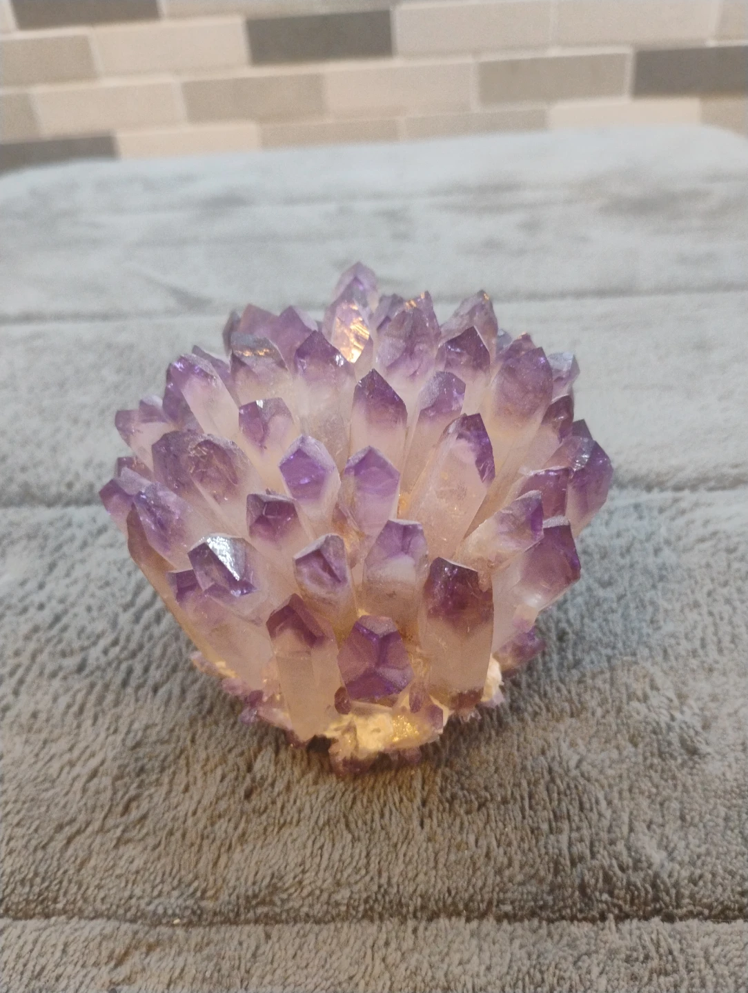 Amethyst Flower Geode