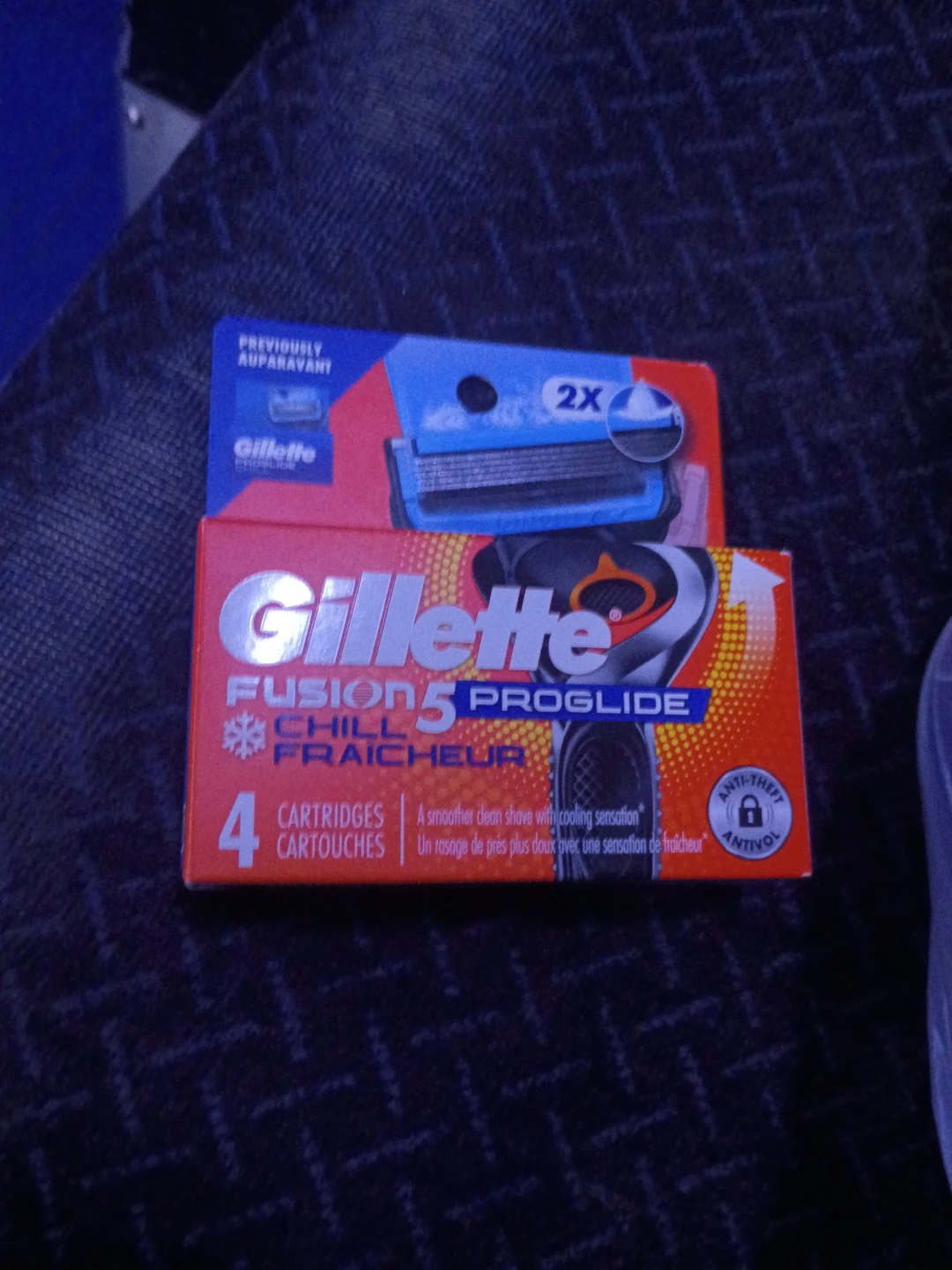 Gillette Fusion5 ProGlide Chill 4 Cartridges - photo 2