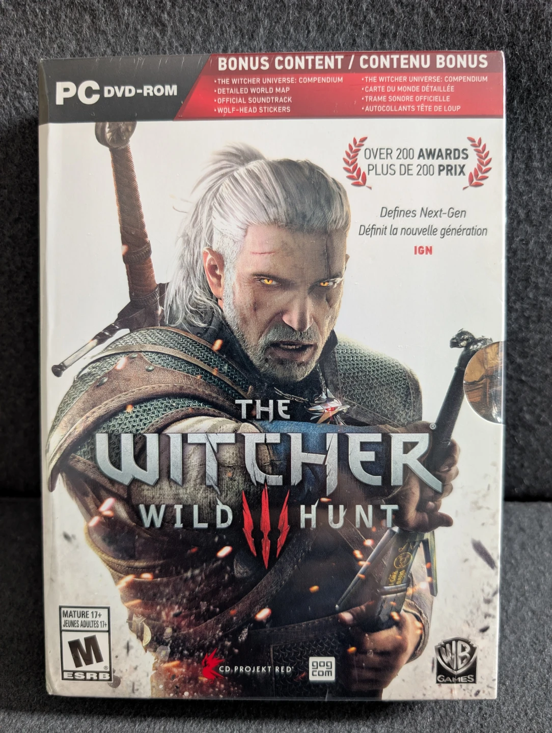 The Witcher 3: Wild Hunt - PC Game (Sealed)