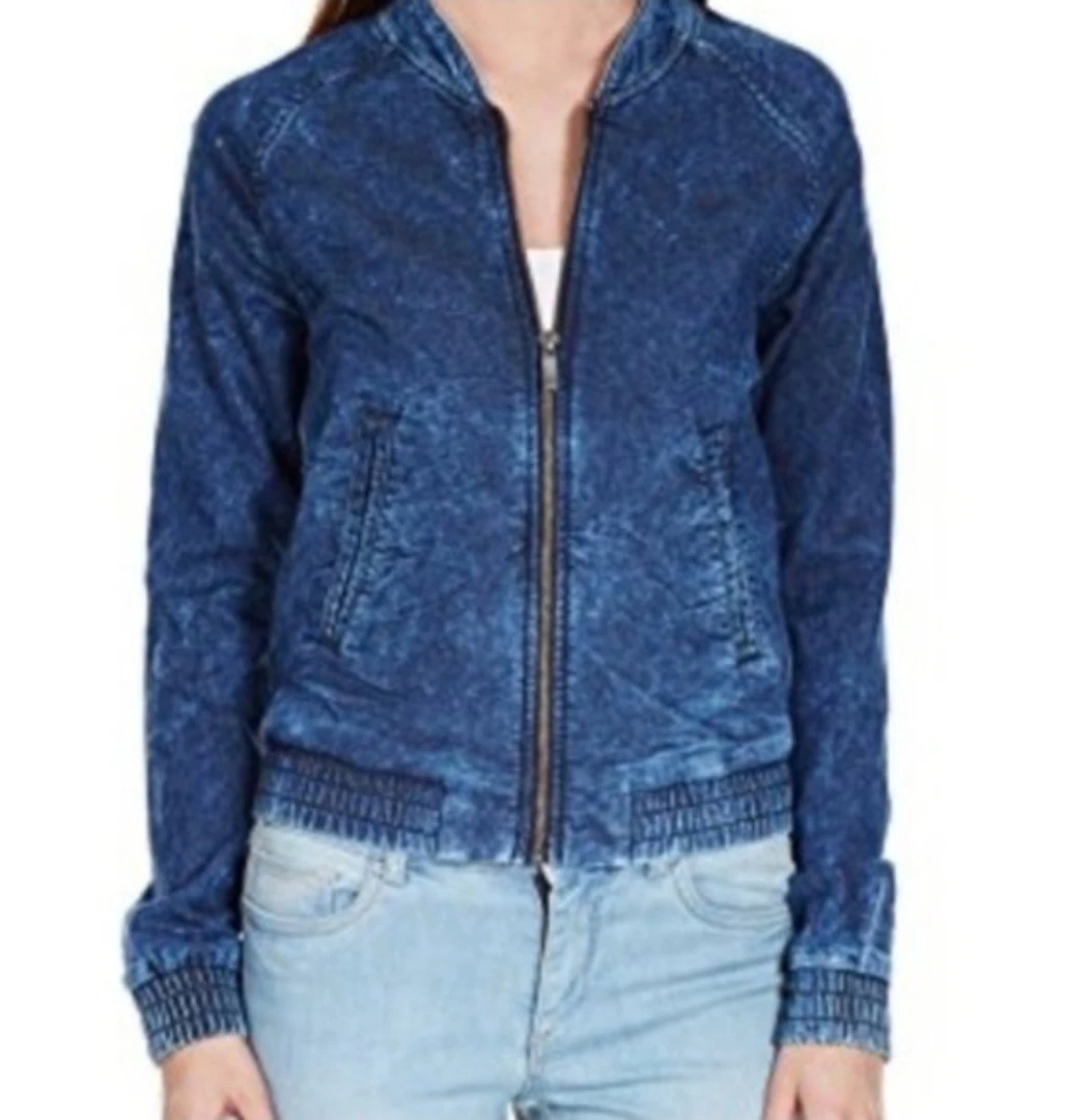 Adidas Denim Bomber Jacket