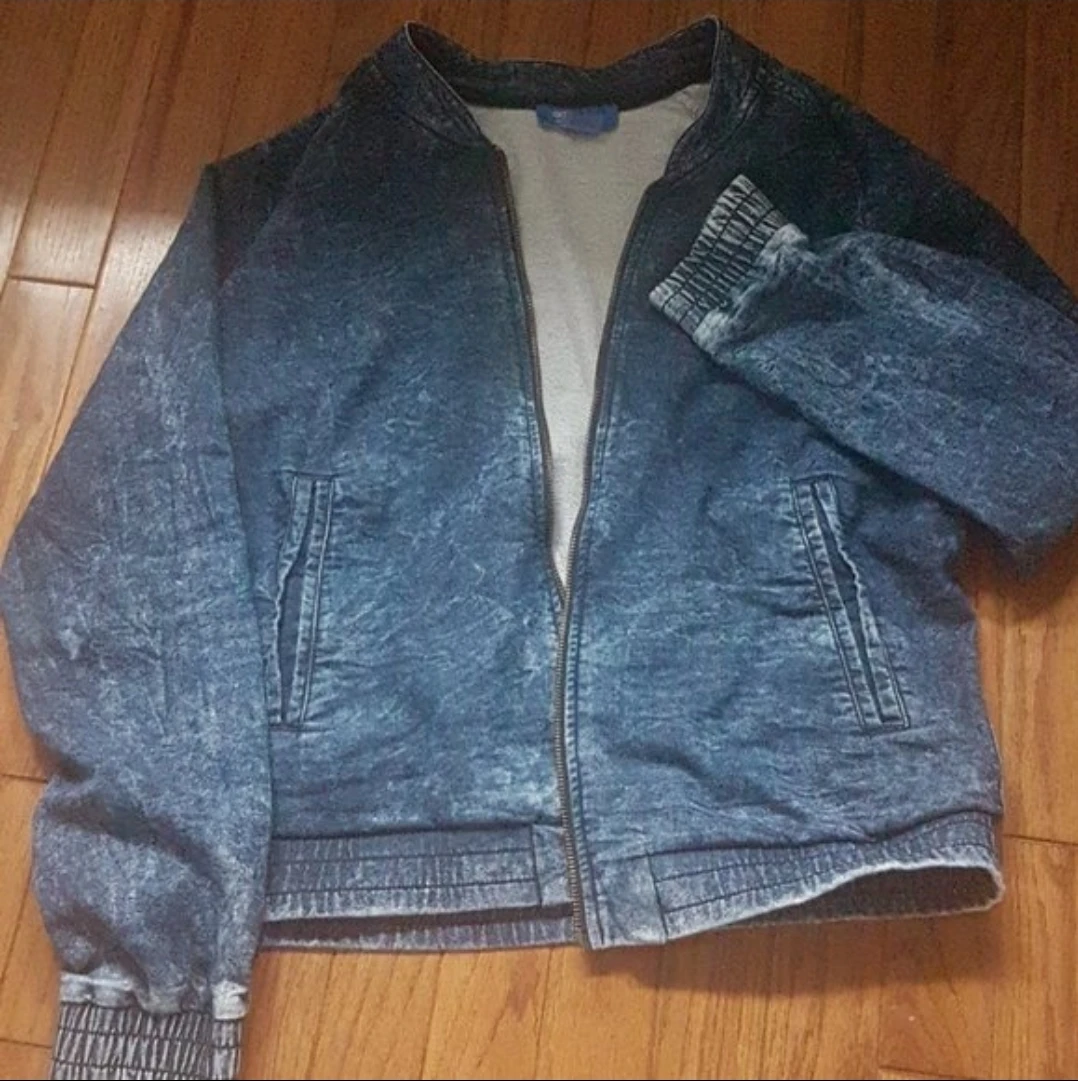 Adidas Denim Bomber Jacket - photo 3
