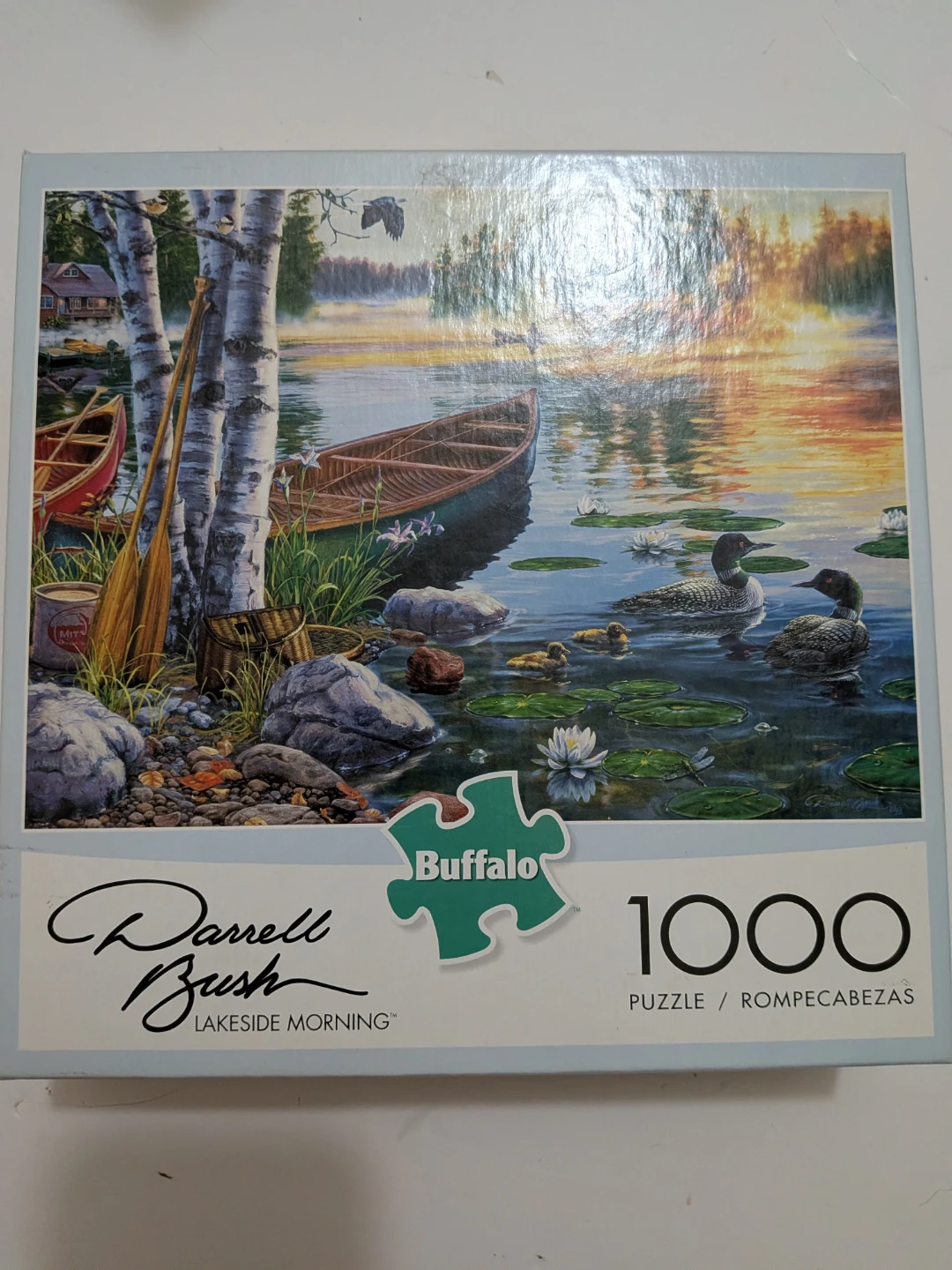 Buffalo Games Lakeside Morning 1000 Piece Jigsaw Puzzle