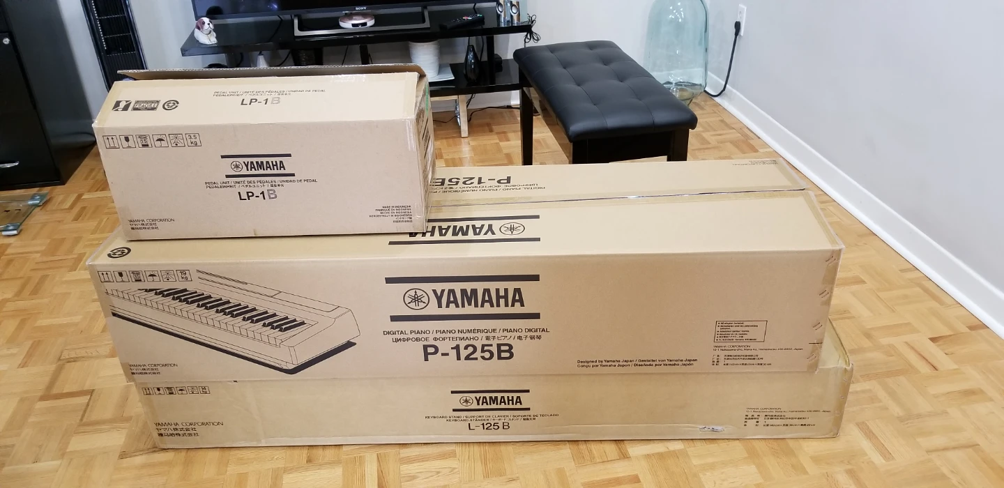 Yamaha P-125 with free extra Pedals - photo 4