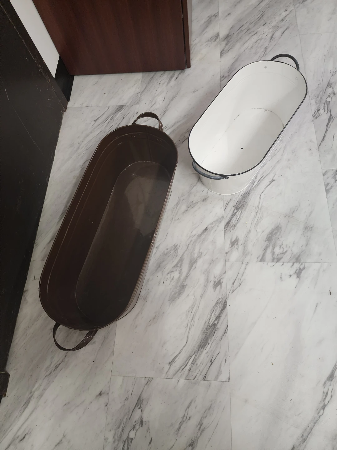 Feed & Seed Co. Metal Planters - Set of 2 - photo 2