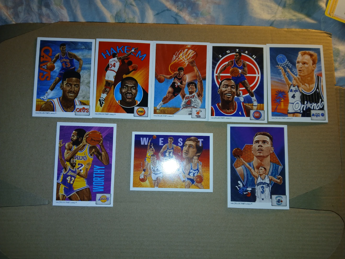 Lot of 1990-91 Upper Deck Basketball Cards