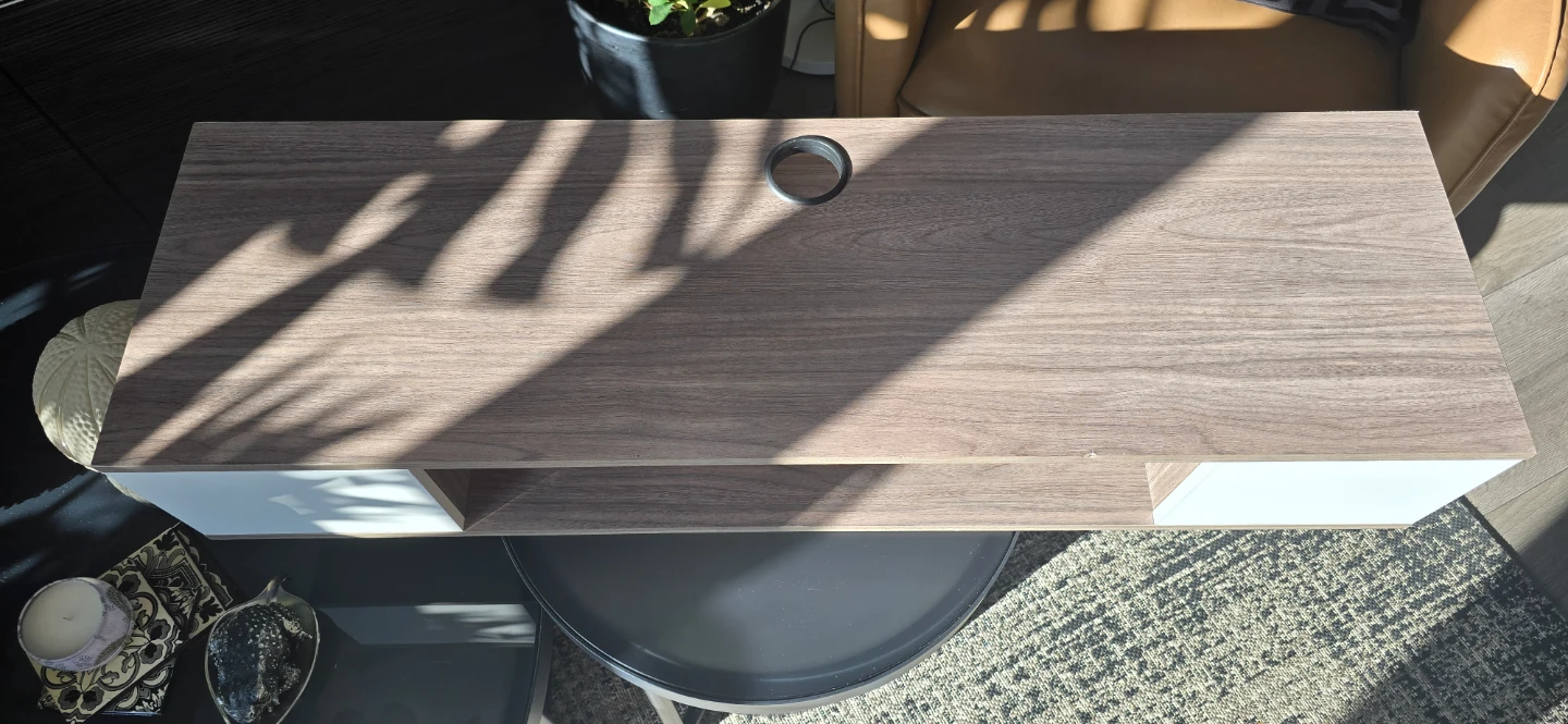 Wall Mount Floating Media Console Shelf - photo 2