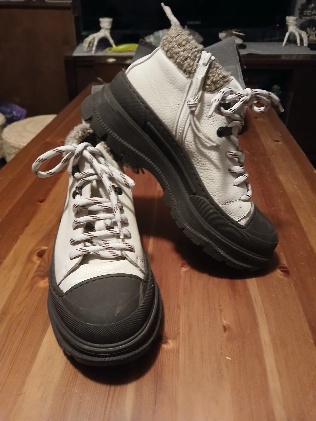 Henry Beguelin Leather Ankle Boots - Size 38