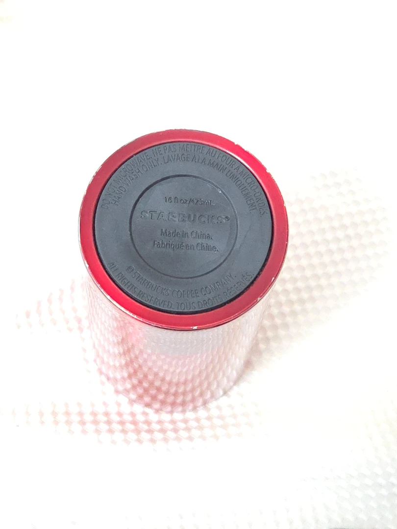Starbucks Red Stainless Steel Tumbler - 16 fl oz - photo 4