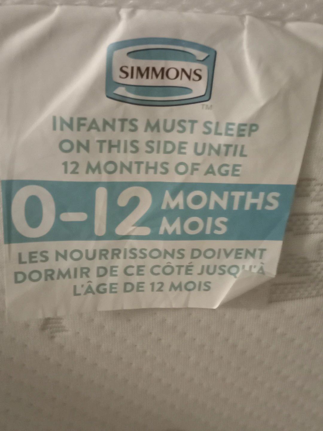 Simmons Kids Baby Mattress (0-12 Months)