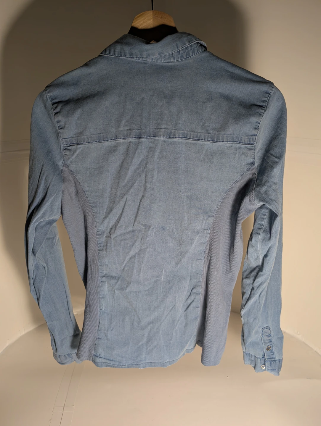 Denim Style Long Sleeve Shirt | Guess - S: L/G - photo 3