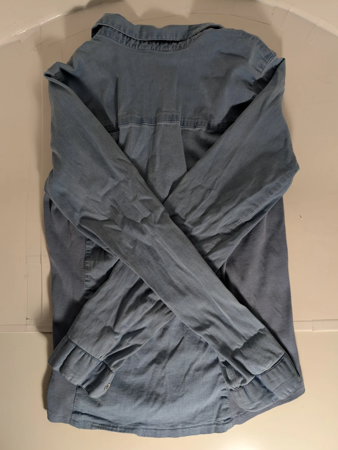 Denim Style Long Sleeve Shirt | Guess - S: L/G - photo 5