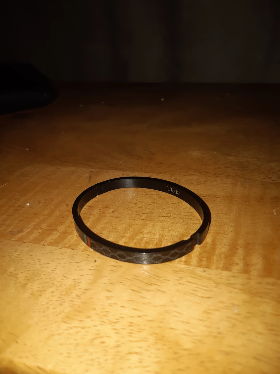 Gucci Black Bangle