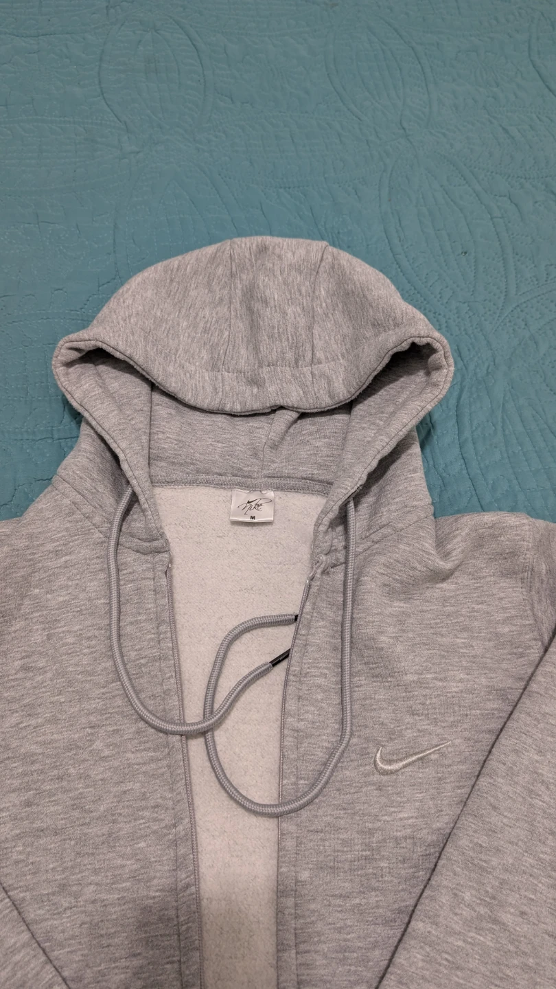 Nike Grey Full Zip Hoodie - photo 2