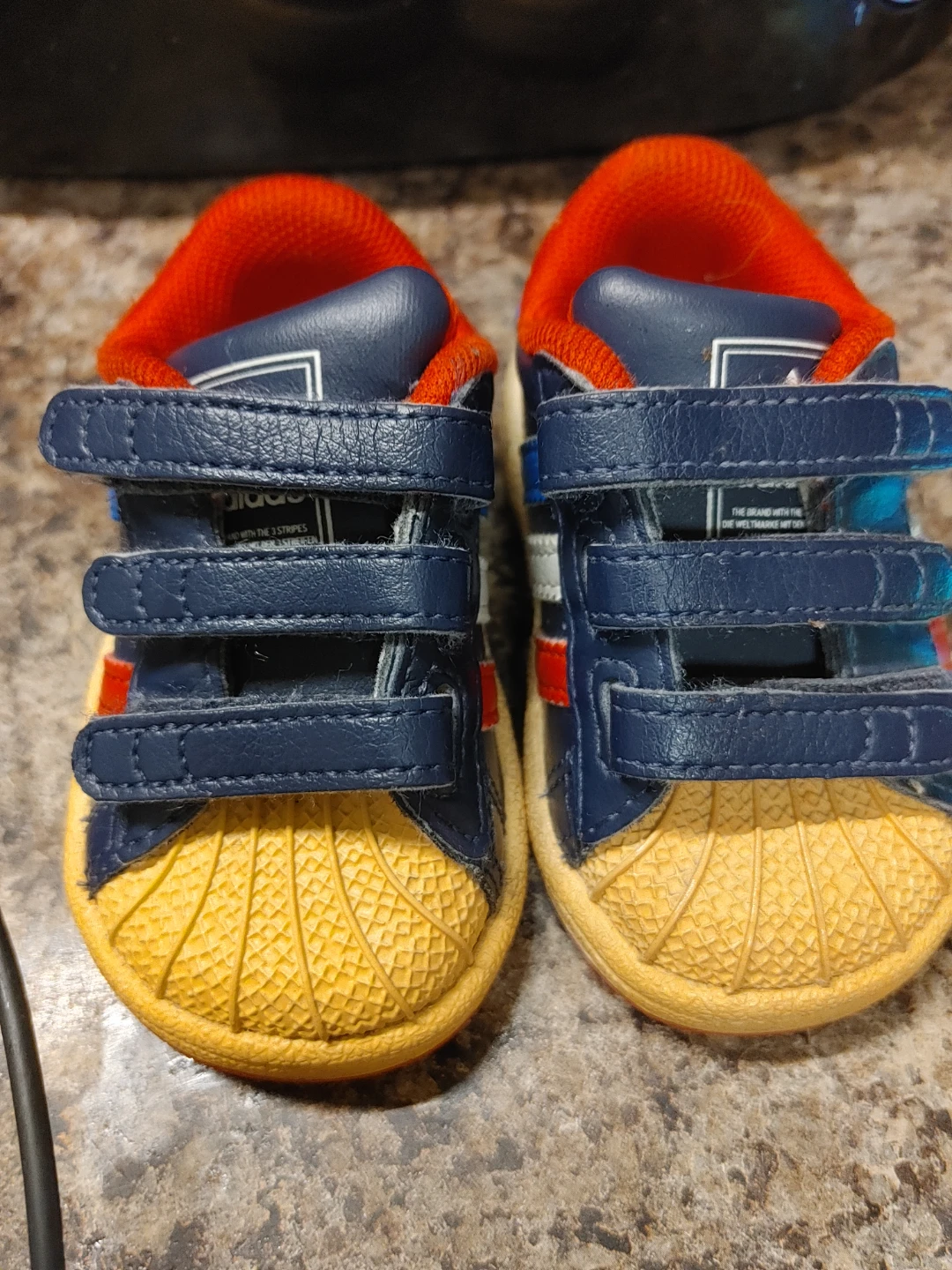 Adidas Superstar Crib Shoes Toddler Size 2K