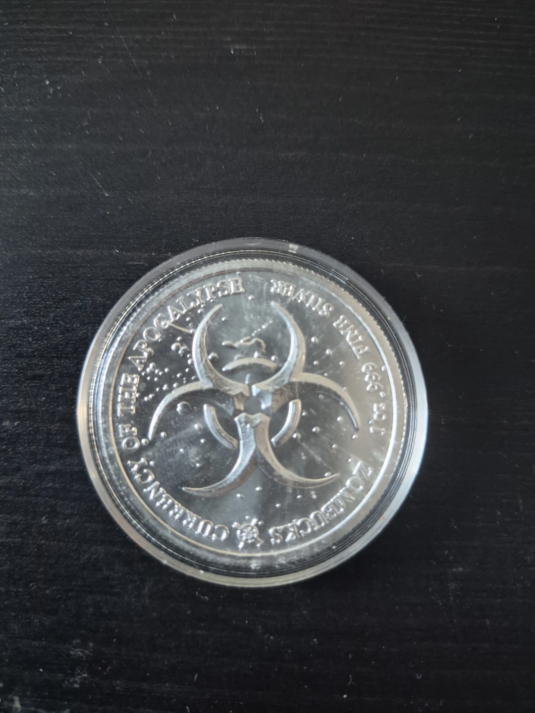 Zombiebucks .999 Fine Silver Coin - photo 2