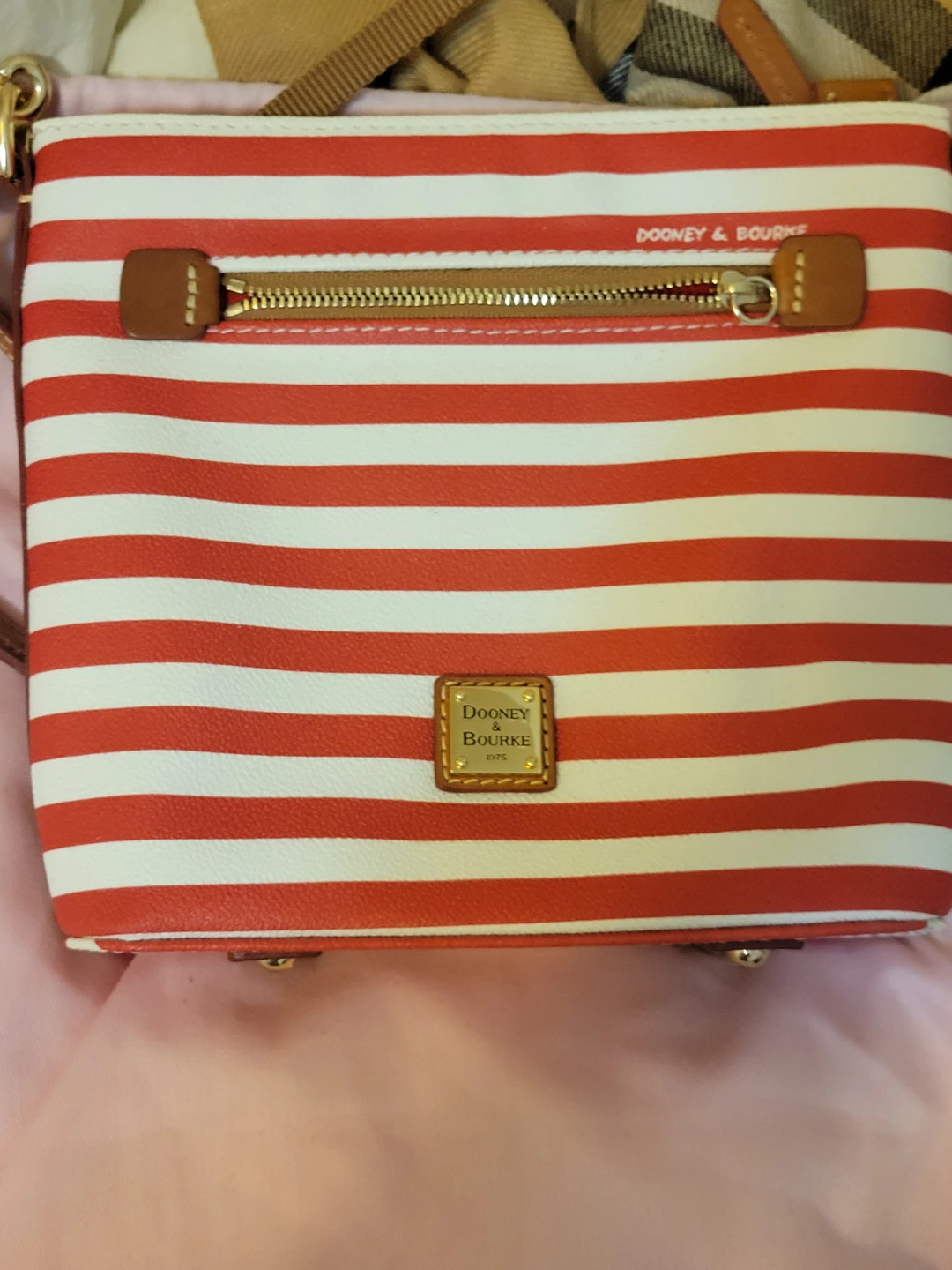 Dooney & Bourke Stripe Crossbody Bag