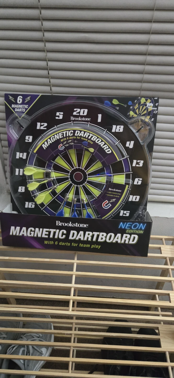 Magnetic dart board (got christmas haven't opened(