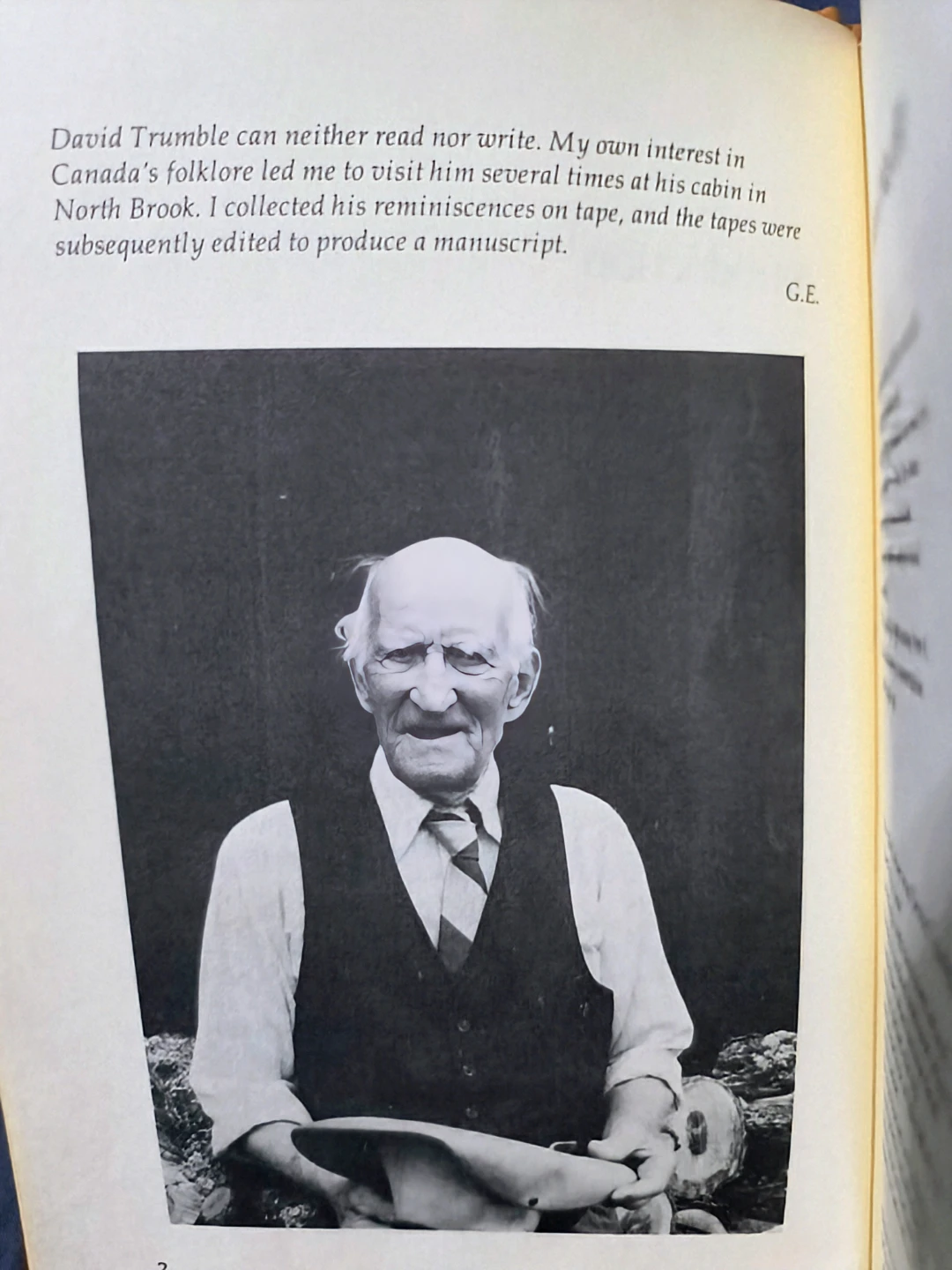 When I Was a Boy by David Trumble, First edition 1976, Hardcover - photo 5