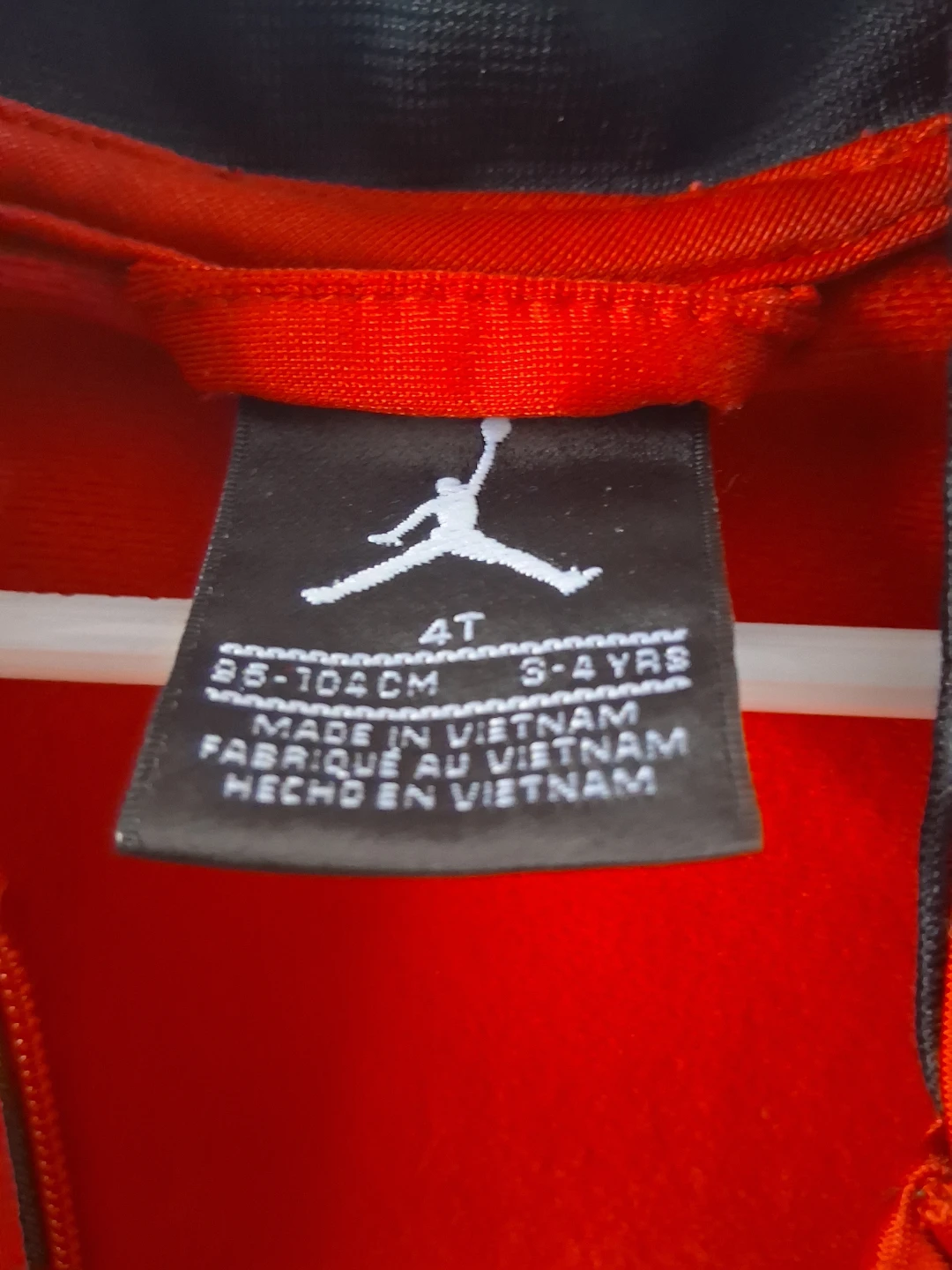 Jordan Track Jacket - Red - photo 2
