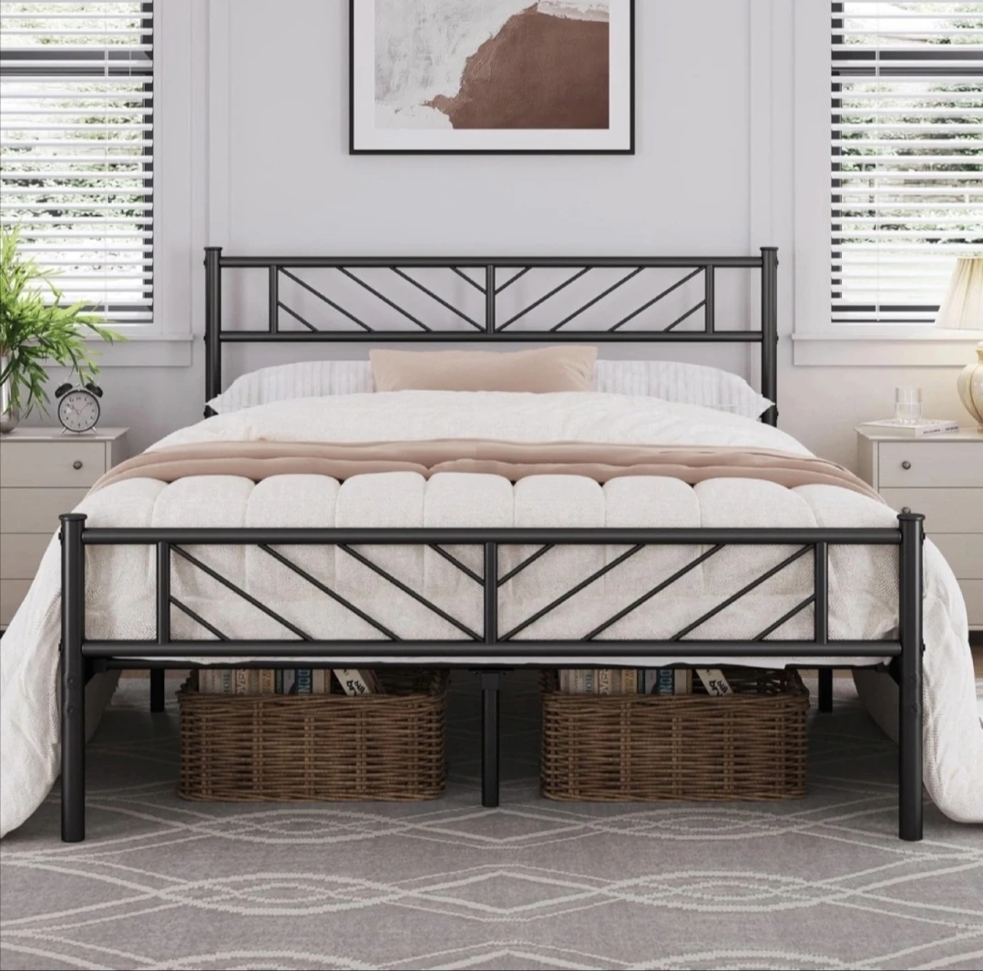 Queen Size Metal Bed Frame