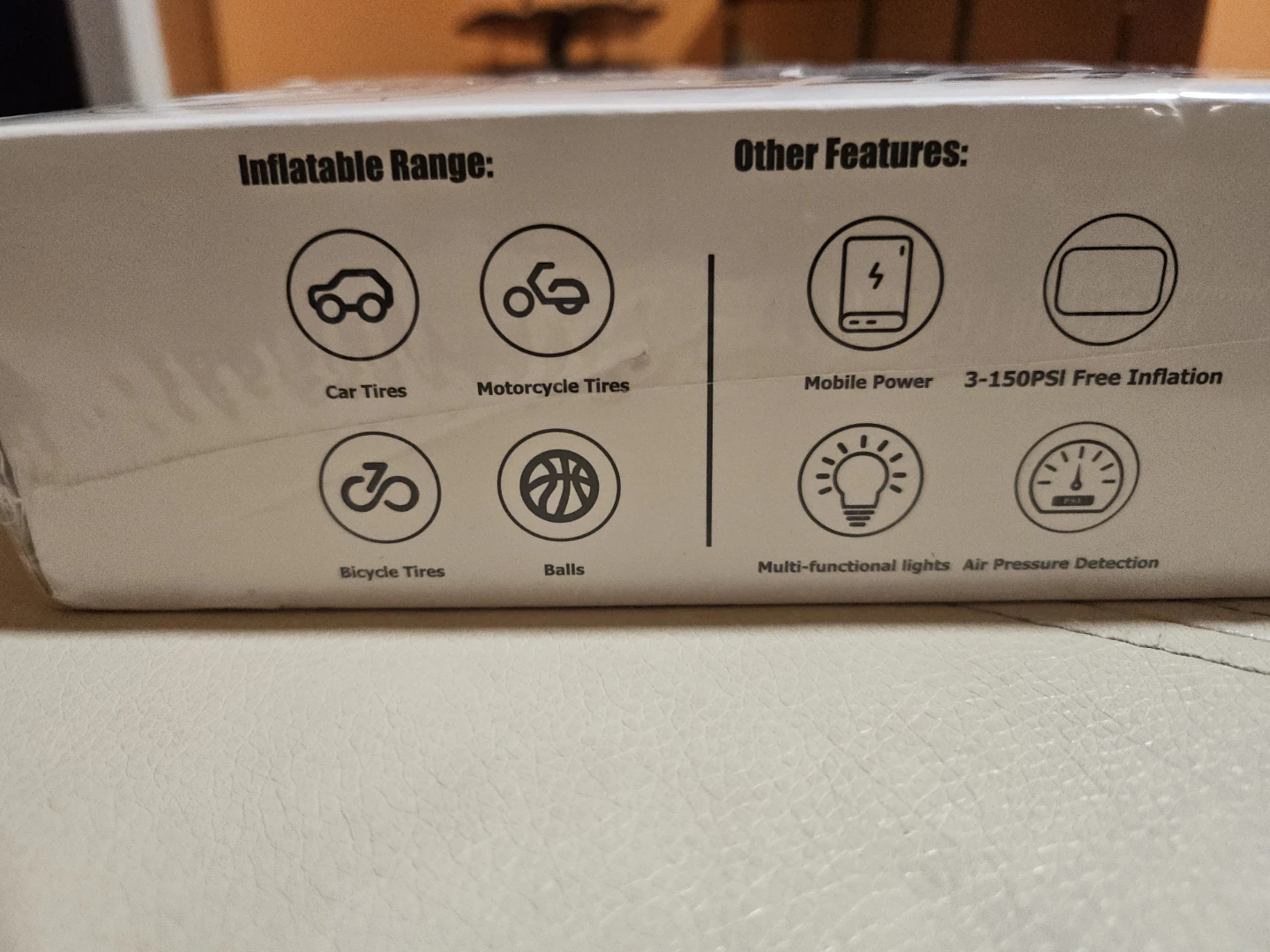 ZUZEE Q13 Ultra-Portable Inflation Pump - New in Box! - photo 2
