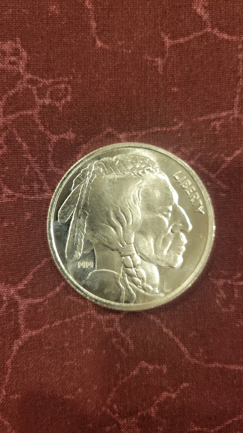 One Troy Ounce .999 Fine Silver Round - photo 2