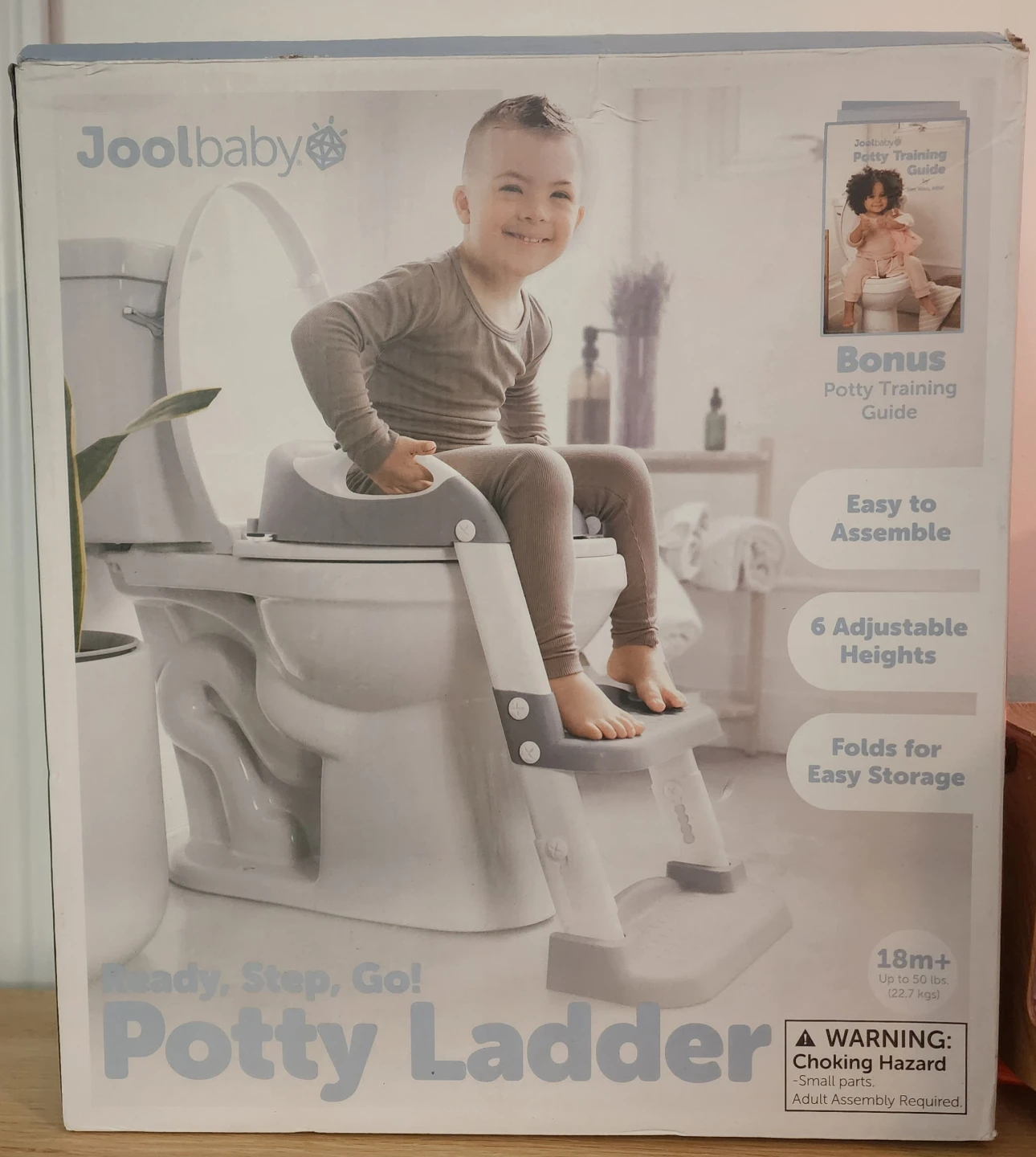 Jool Baby Ready, Step, Go! Potty Ladder.