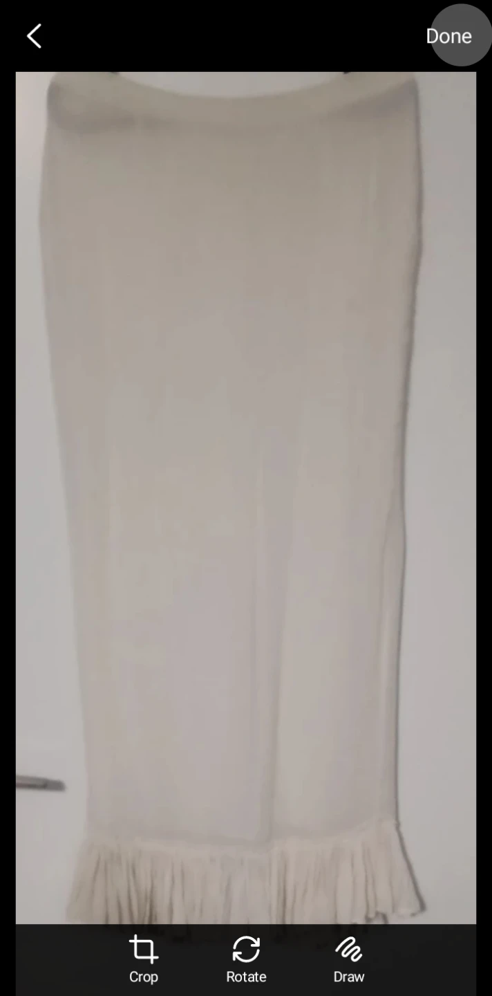 LilySilk Ruffle Maxi-Skirt - Size 6