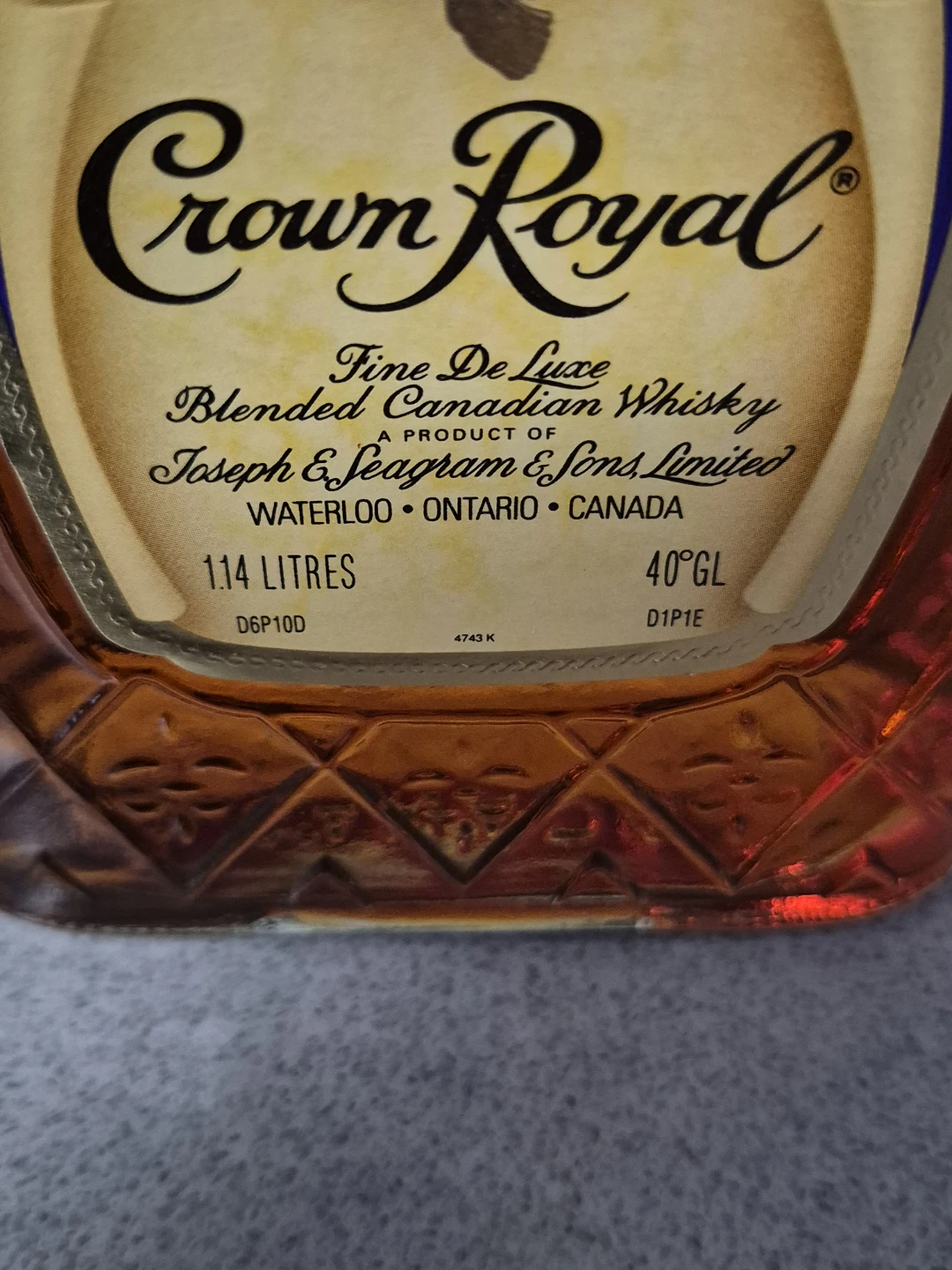 NEW Crown Royal Canadian Whisky 1.14 L - photo 3