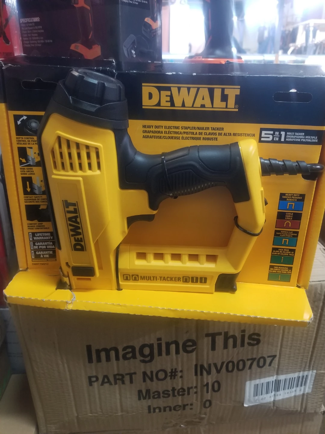 DEWALT 5-in-1 Electric Multi-Tacker Brad Nailer