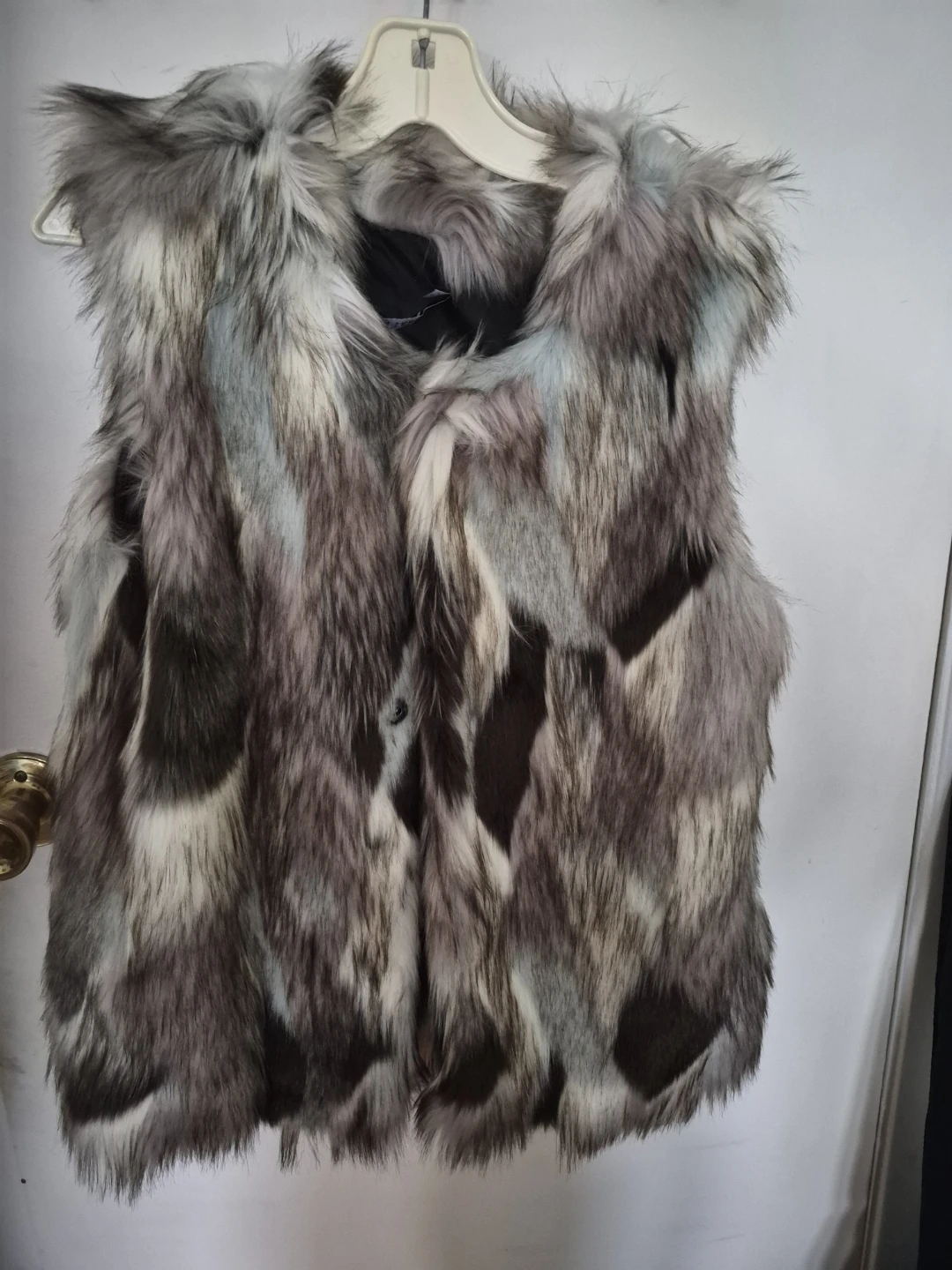 Faux Fur Vest Brand - Design Lab