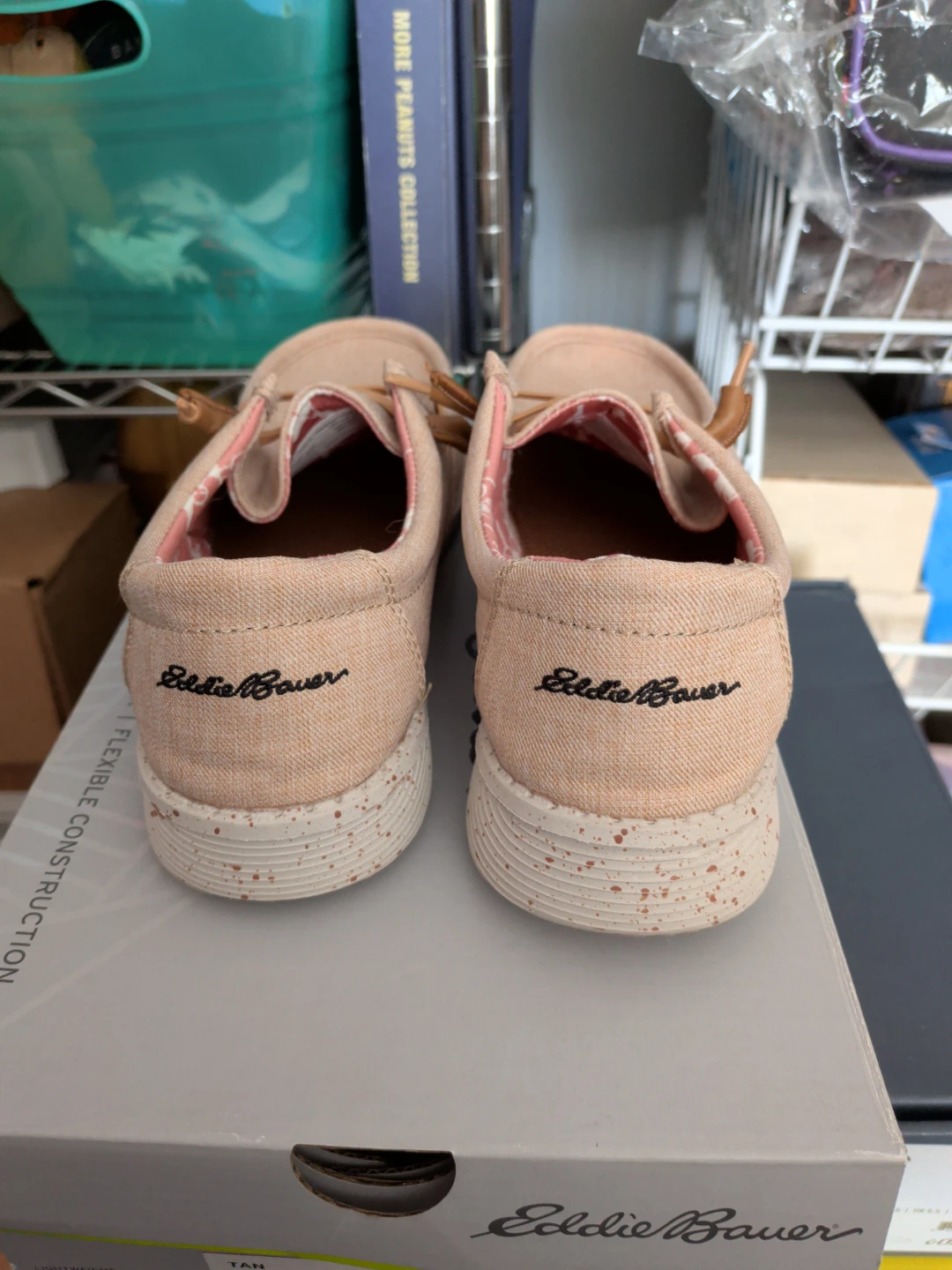 Eddie Bauer Ladies Tan Loafer Shoes Size 8 - photo 4