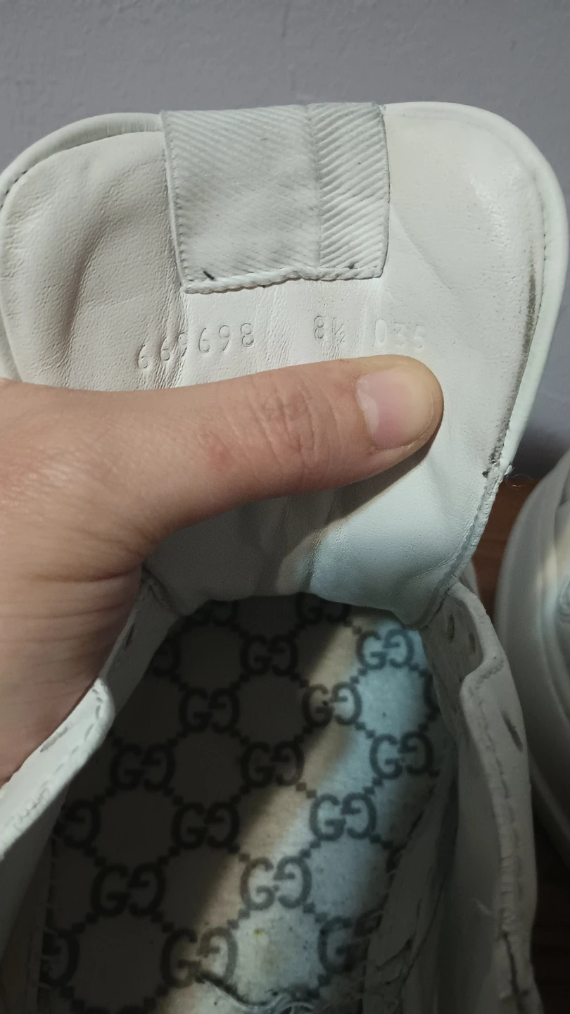 Gucci Chunky web Leather Sneaker US 8.5 - photo 3