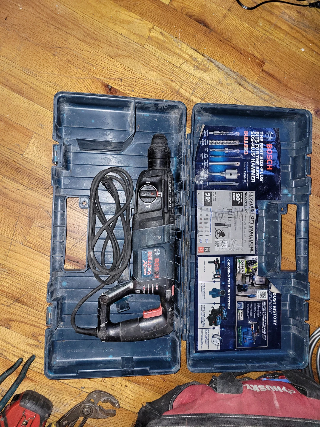 Bosch Bulldog SDS-Plus Rotary Hammer