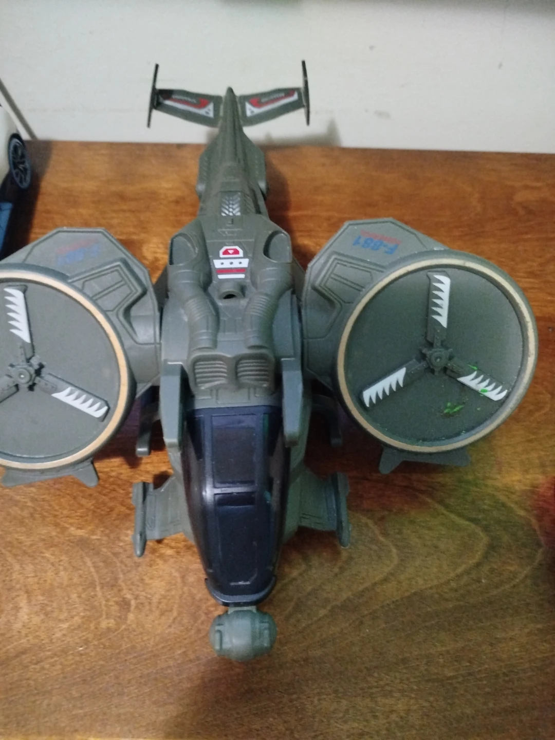 Vintage F-881 Helicopter Toy