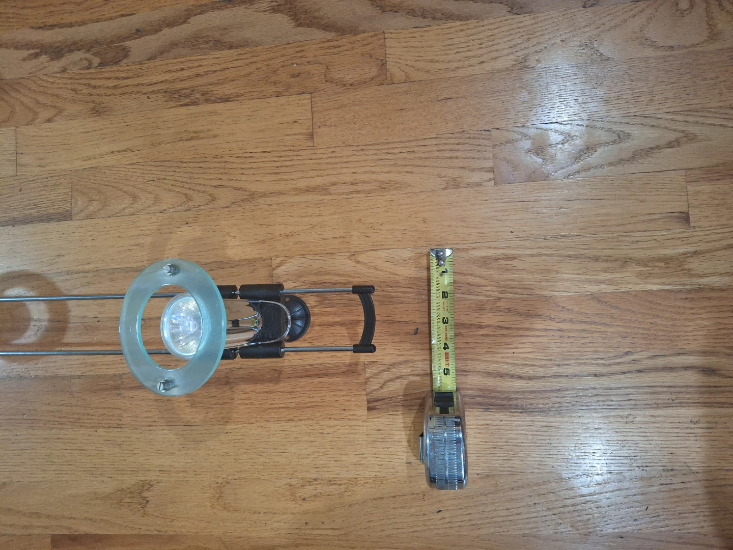 Low Voltage Halogen Cable Rail Track Light - 5 Heads Frost Glass - photo 3