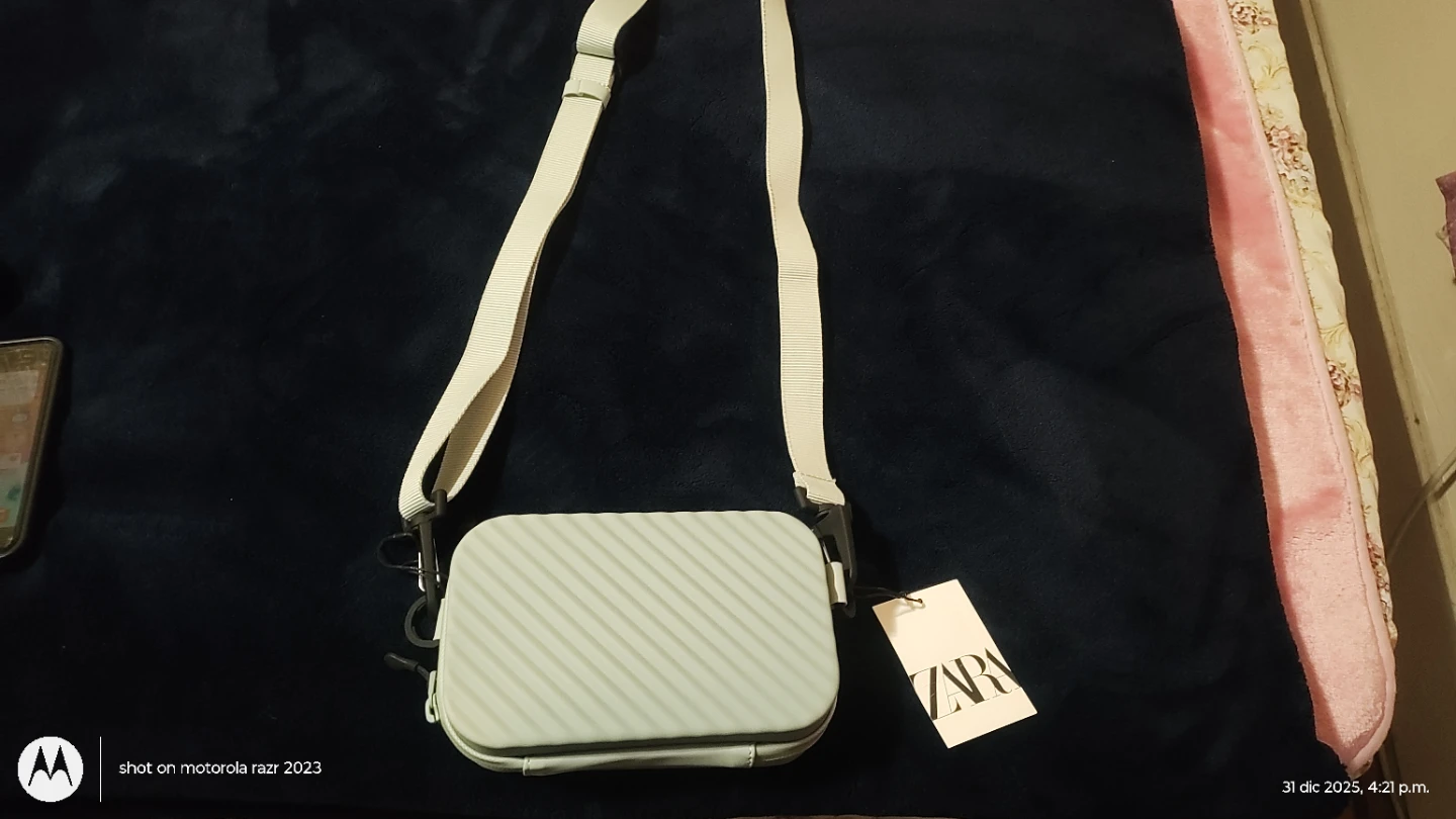 Zara Crossbody Bag - Light Blue - photo 2