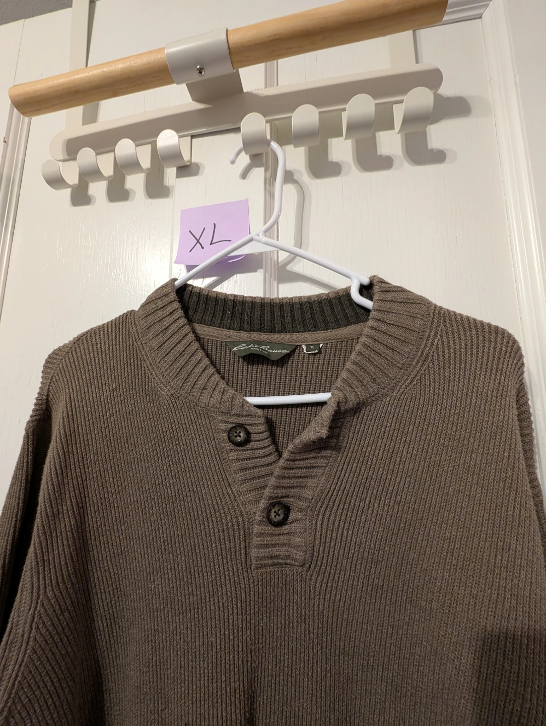 Eddie Bauer XL Brown Sweater - photo 2