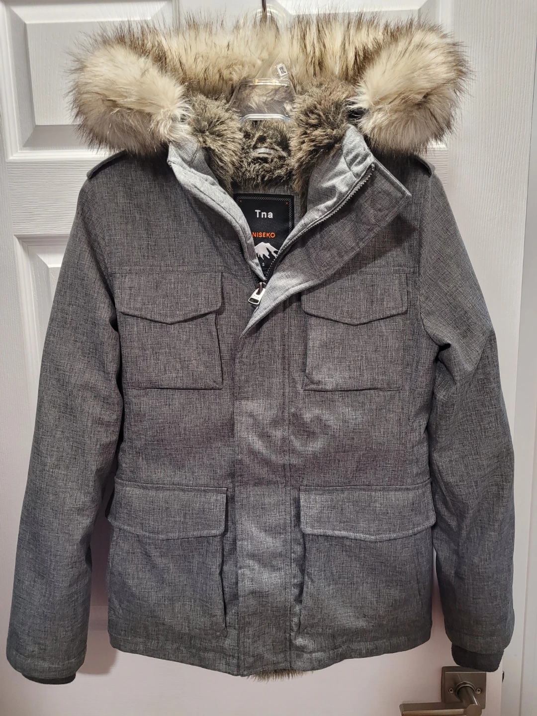 TNA Niseko Winter Parka - Grey - photo 2