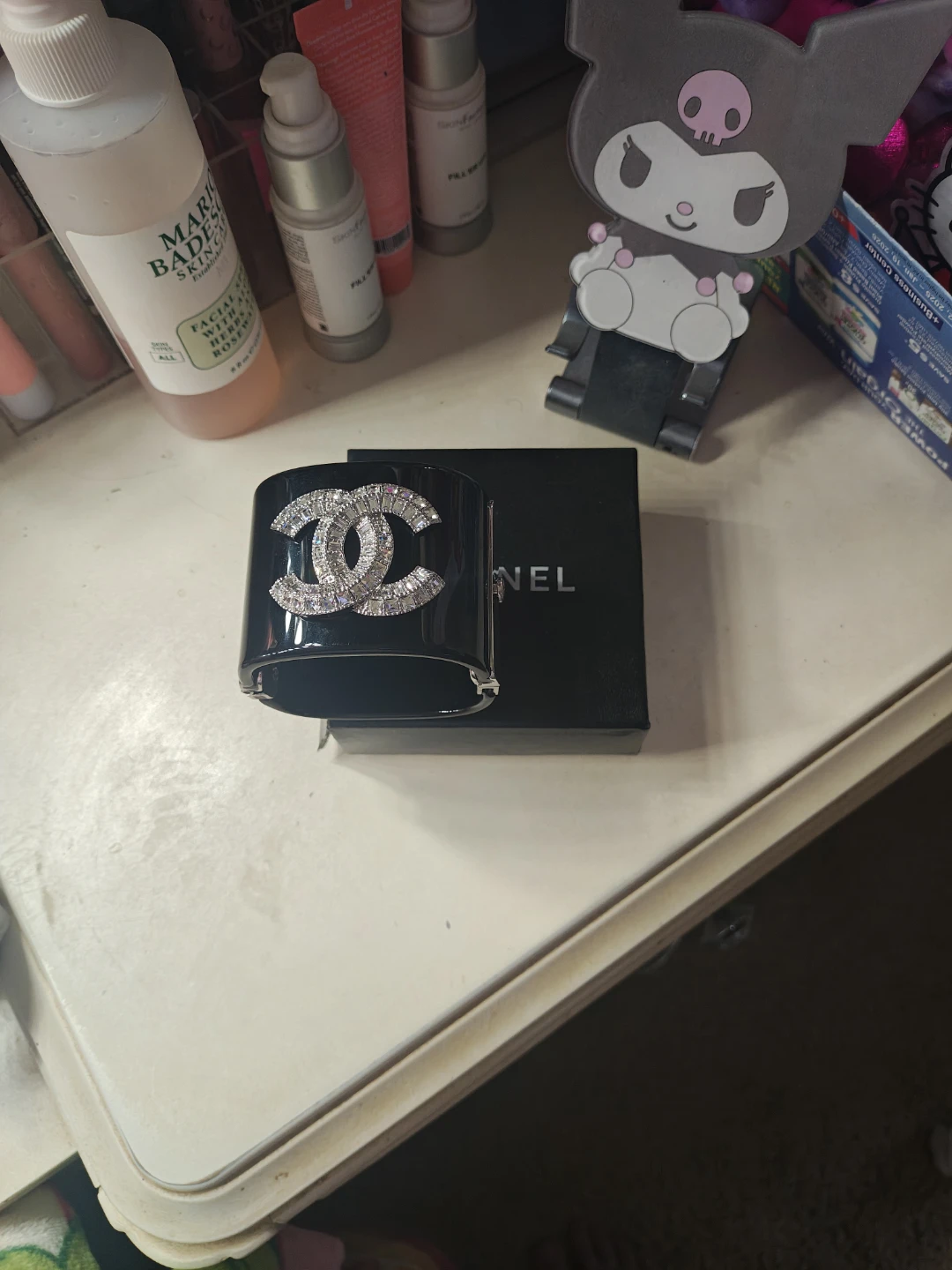 Chanel Black Cuff Bracelet  grade A - photo 3