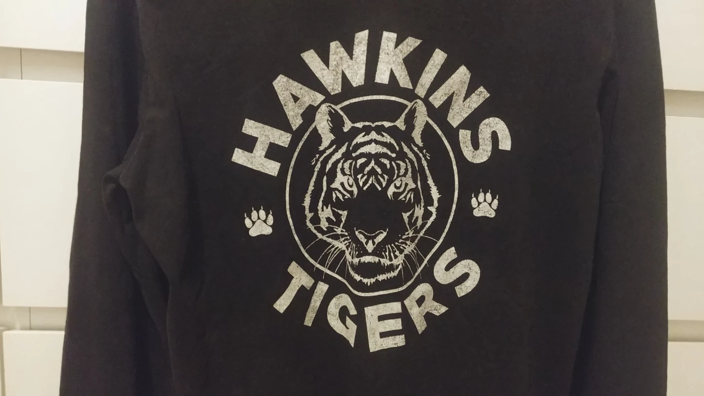 Stranger Things Hawkins Tigers Long Sleeve Shirt - photo 2