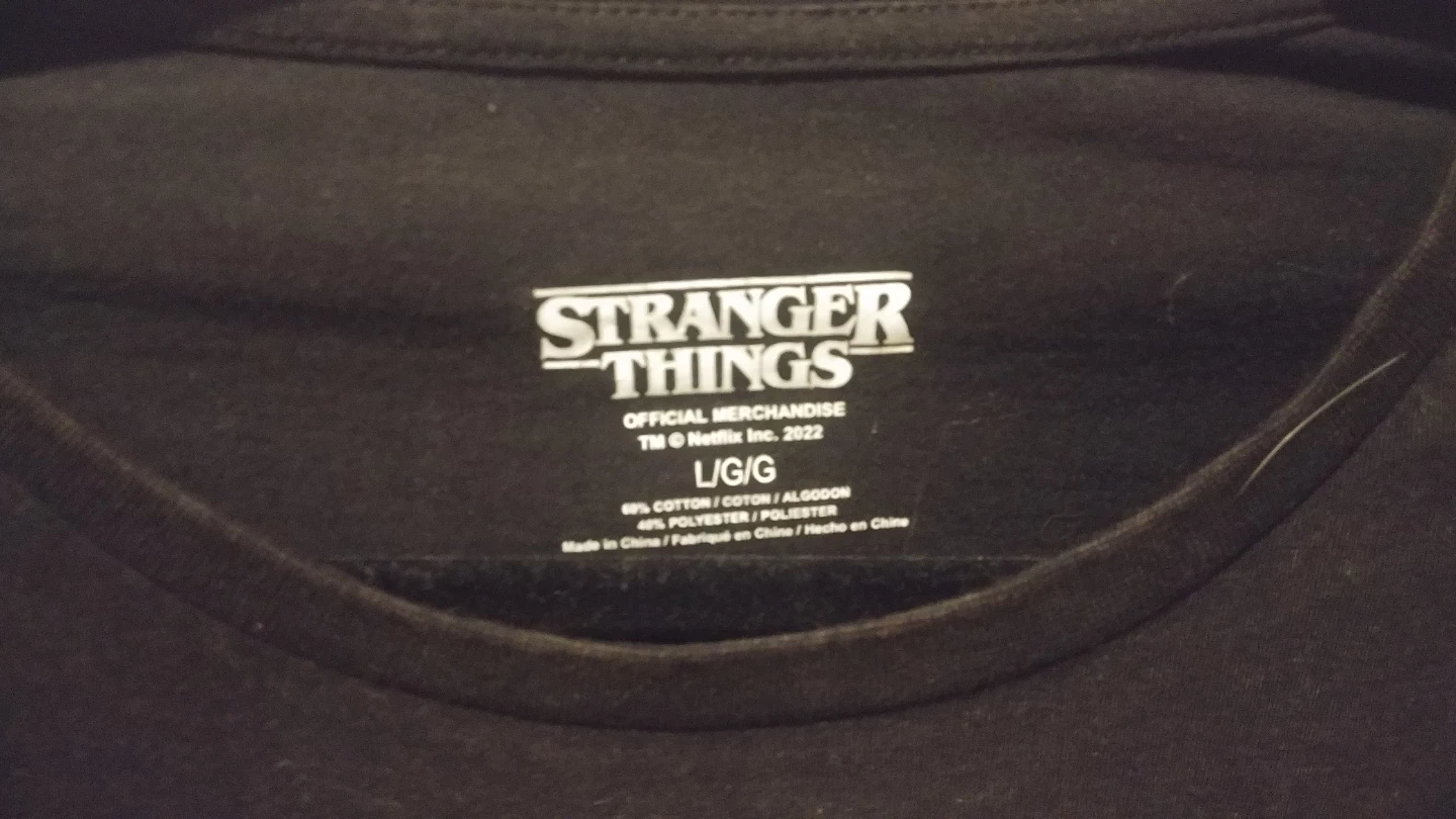 Stranger Things Hawkins Tigers Long Sleeve Shirt - photo 3