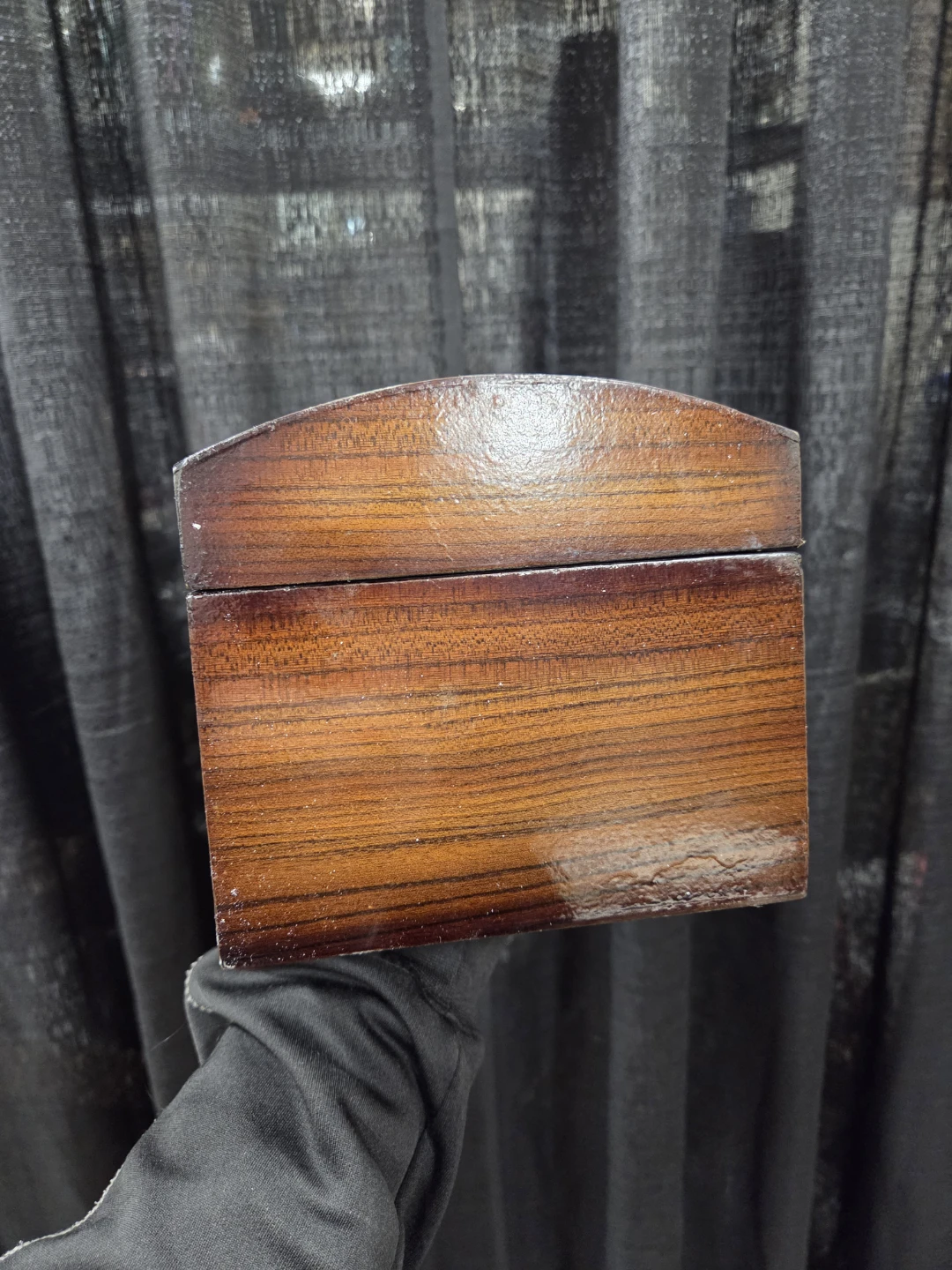 Wooden Decorative Box with Paisley Design - photo 5