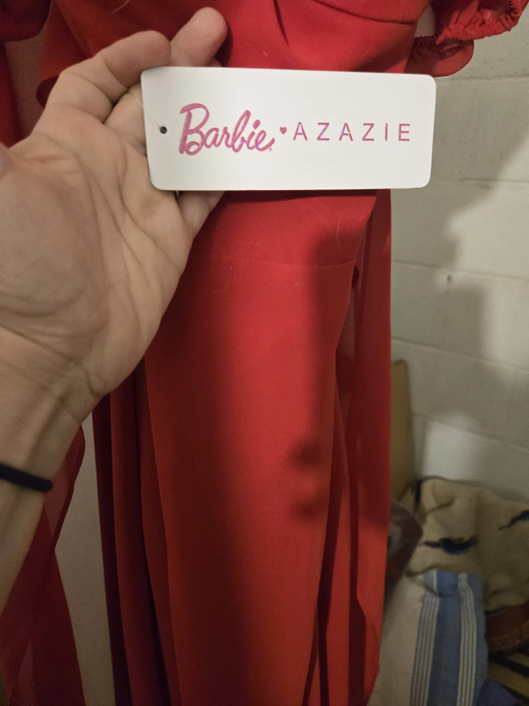 Barbie x Azazie Red Maxi Dress - photo 3