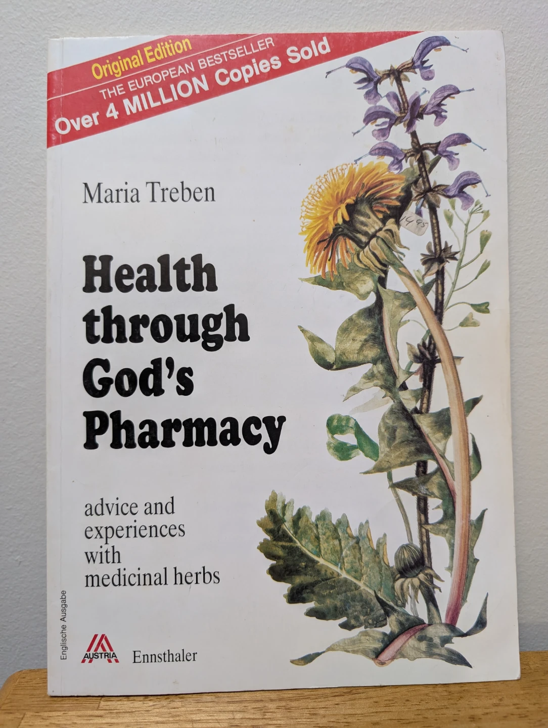 VINTAGE - Health Through God's Pharmacy by Maria Treben