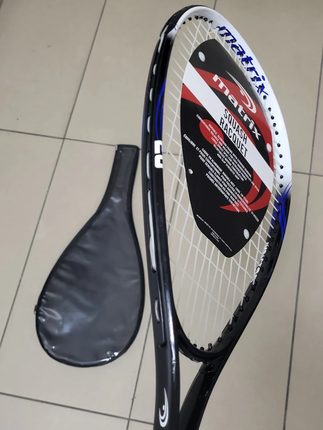 ​🎾 Matrix Impact D2 Squash Racquet + Cover – New - photo 2