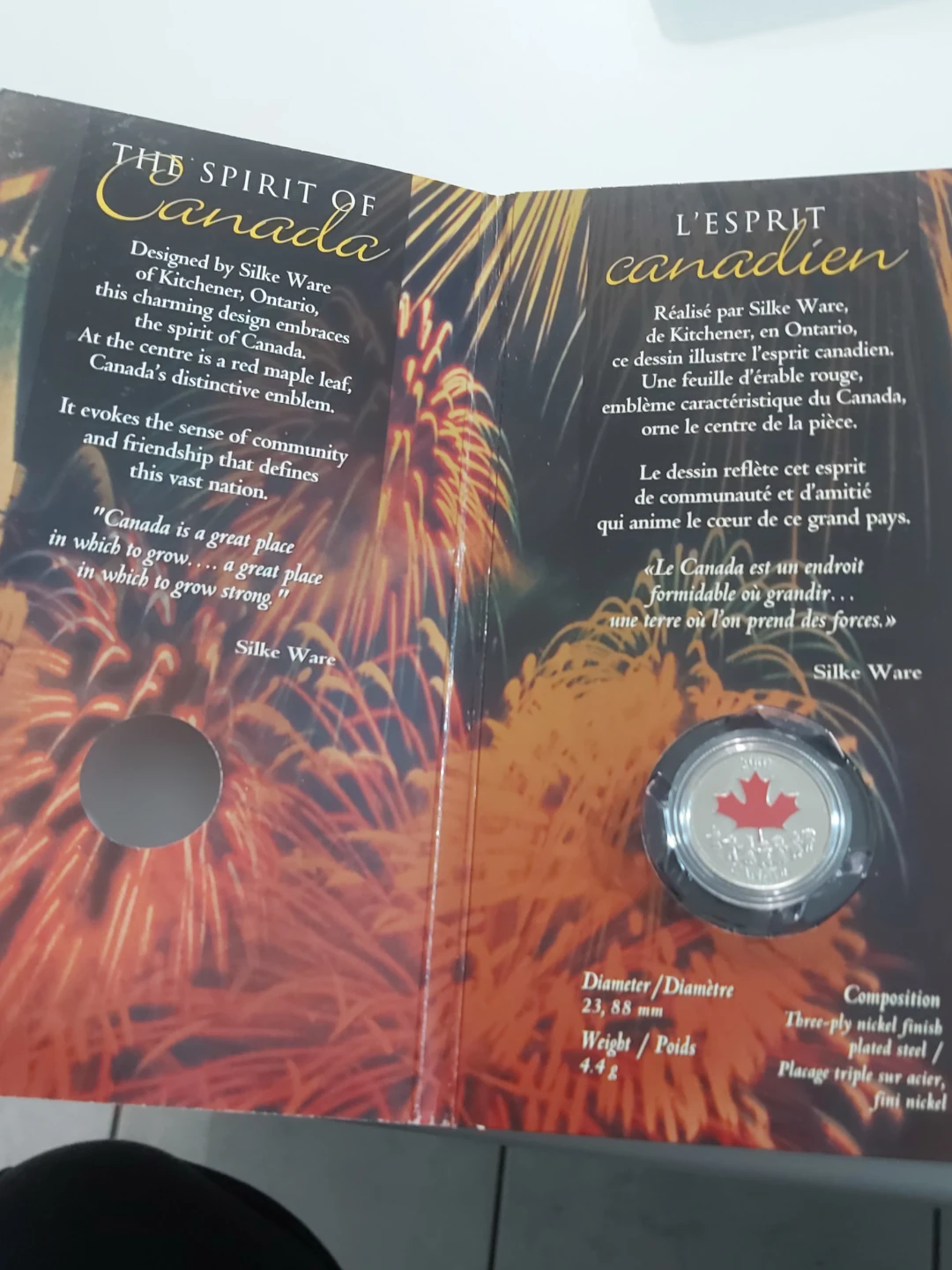 Royal Canadian Mint 2001 25 Cents Coin - photo 2