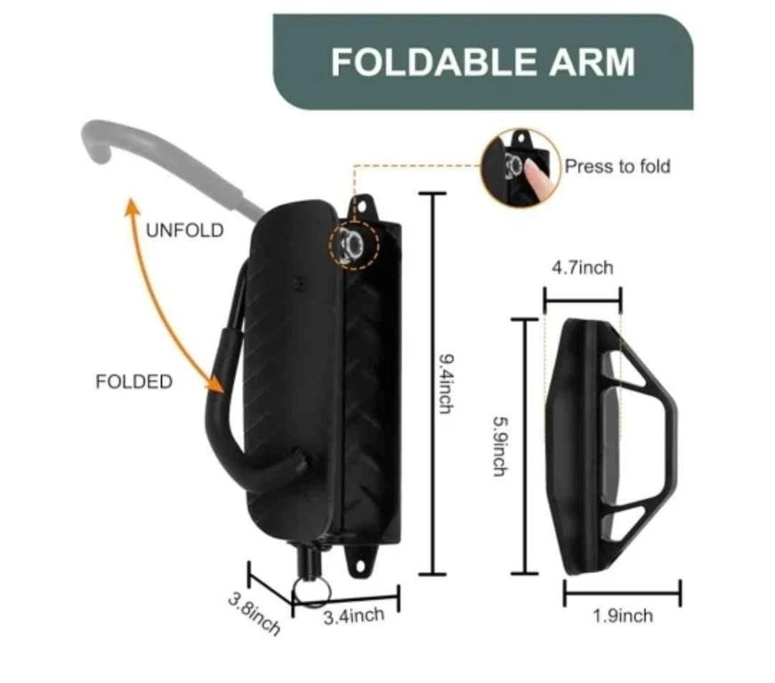 Foldable Bike Wall Mount for 2 bikes - photo 2