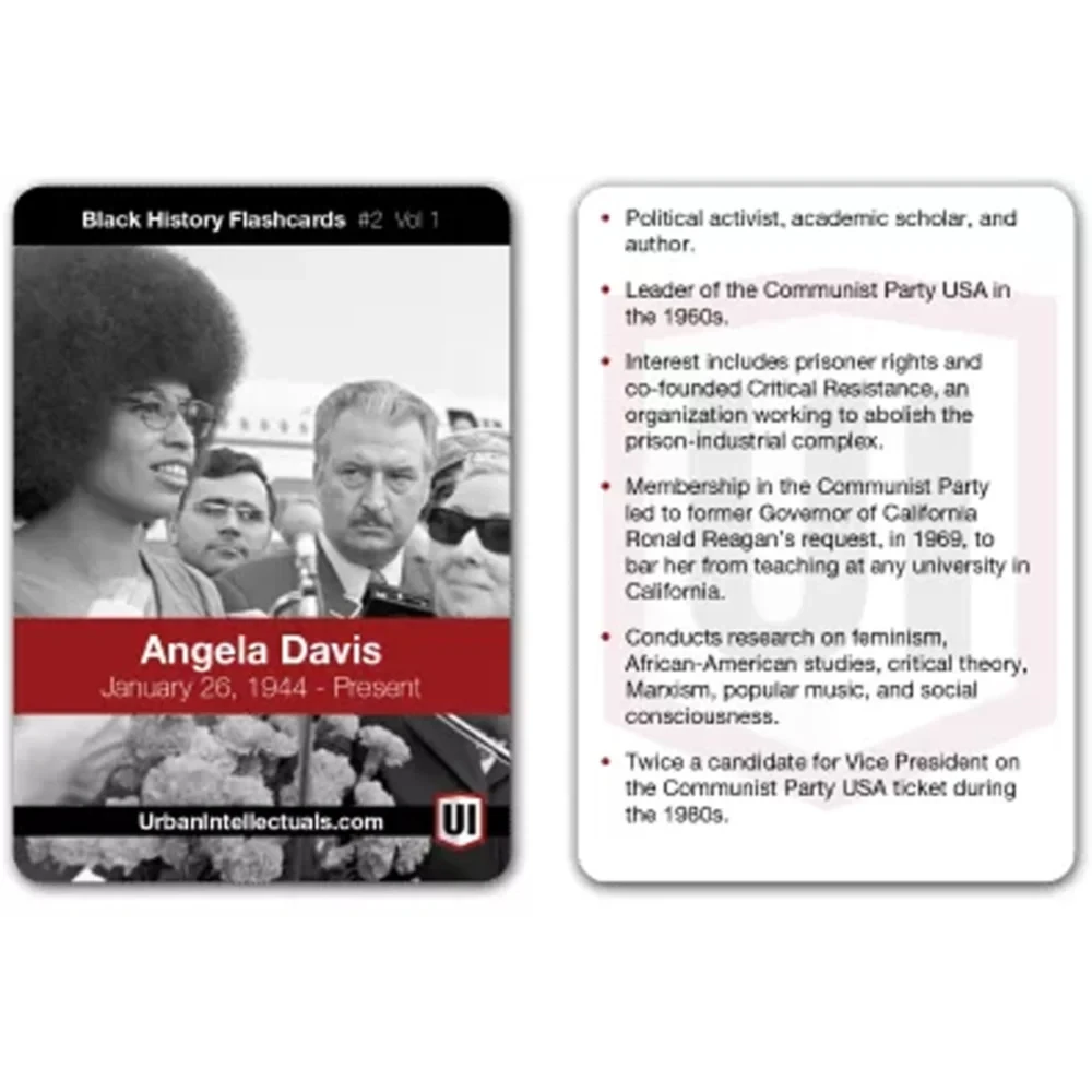 Urban Intellectuals Black History Flashcards Volume 1🥕 - photo 5